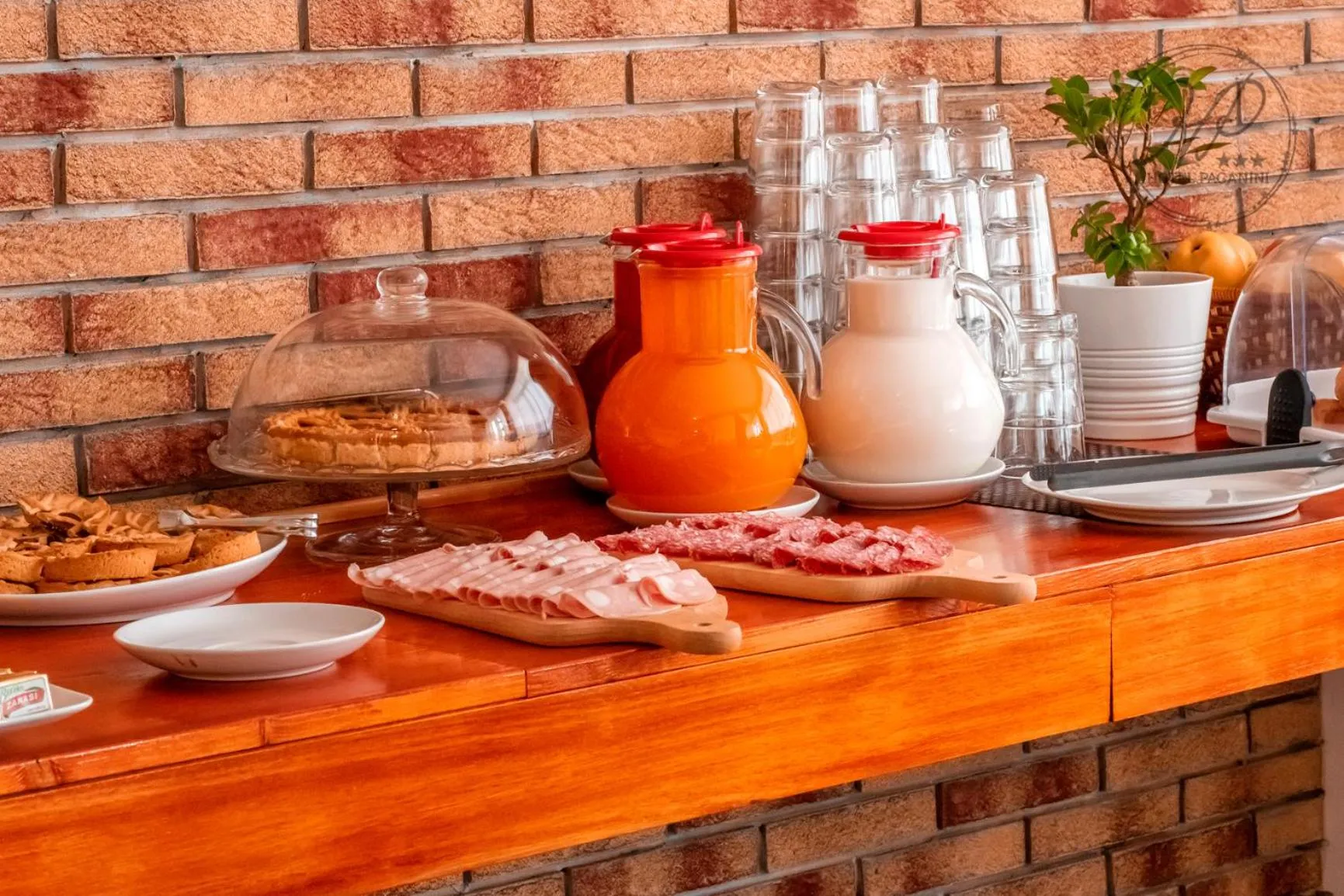 Breakfast in Hotel Paganini