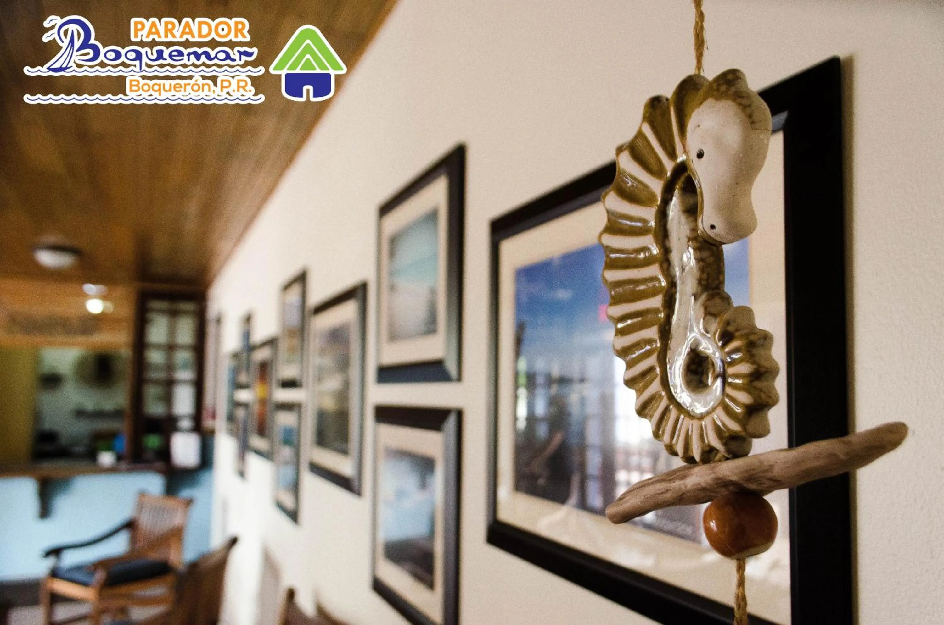 Decorative detail in Parador Boquemar