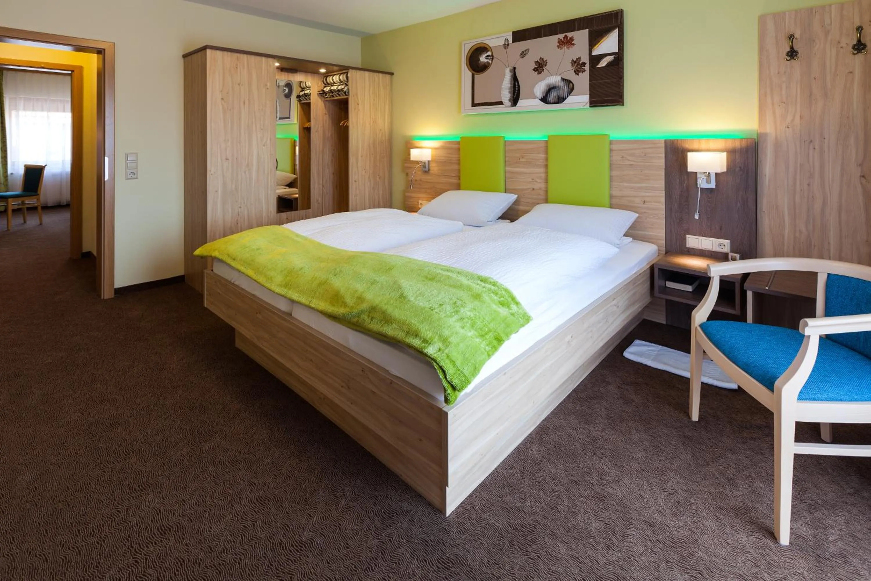 Bed in Landhotel Traube