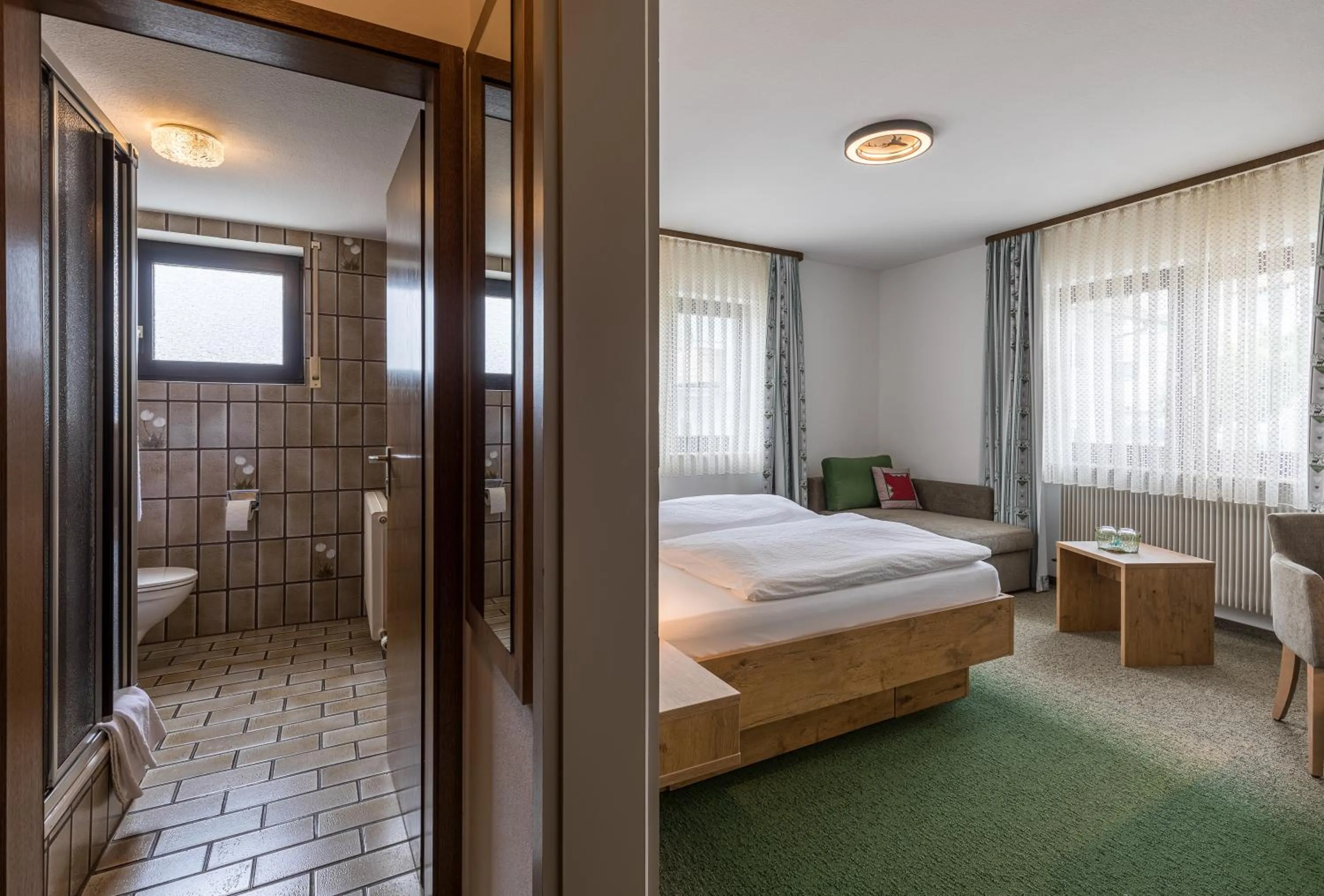 Bed in Landhotel Traube