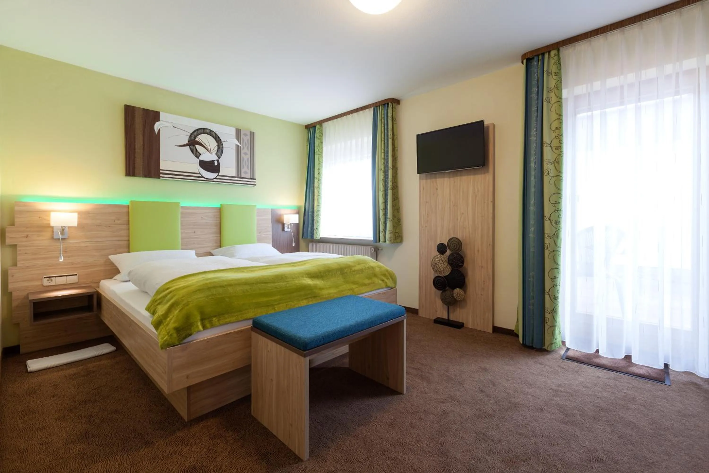 Bed in Landhotel Traube