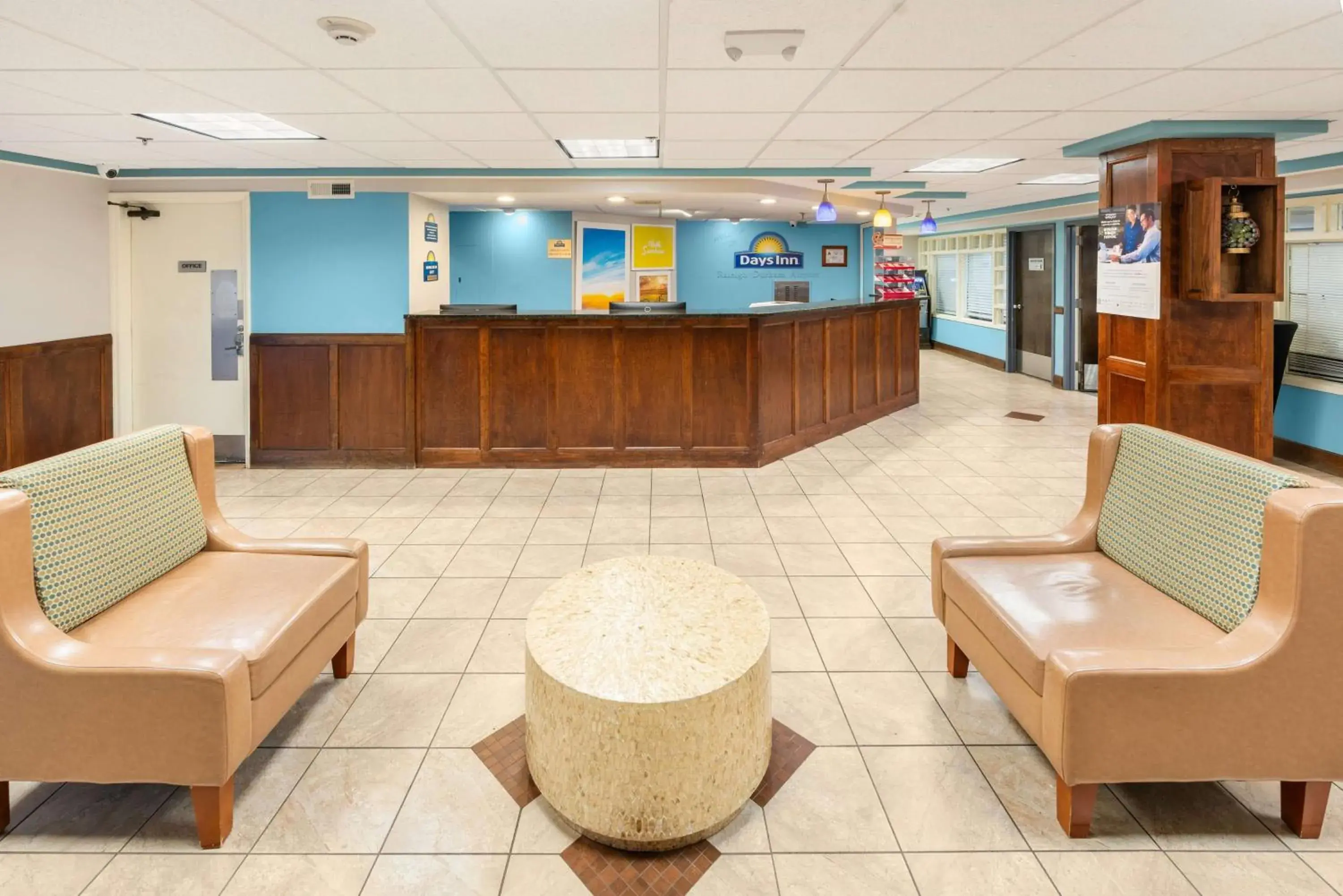 Lobby or reception in Days Inn by Wyndham Raleigh-Airport-Research Triangle Park Lobby or reception in Days Inn by Wyndham Raleigh-Airport-Research Triangle Park