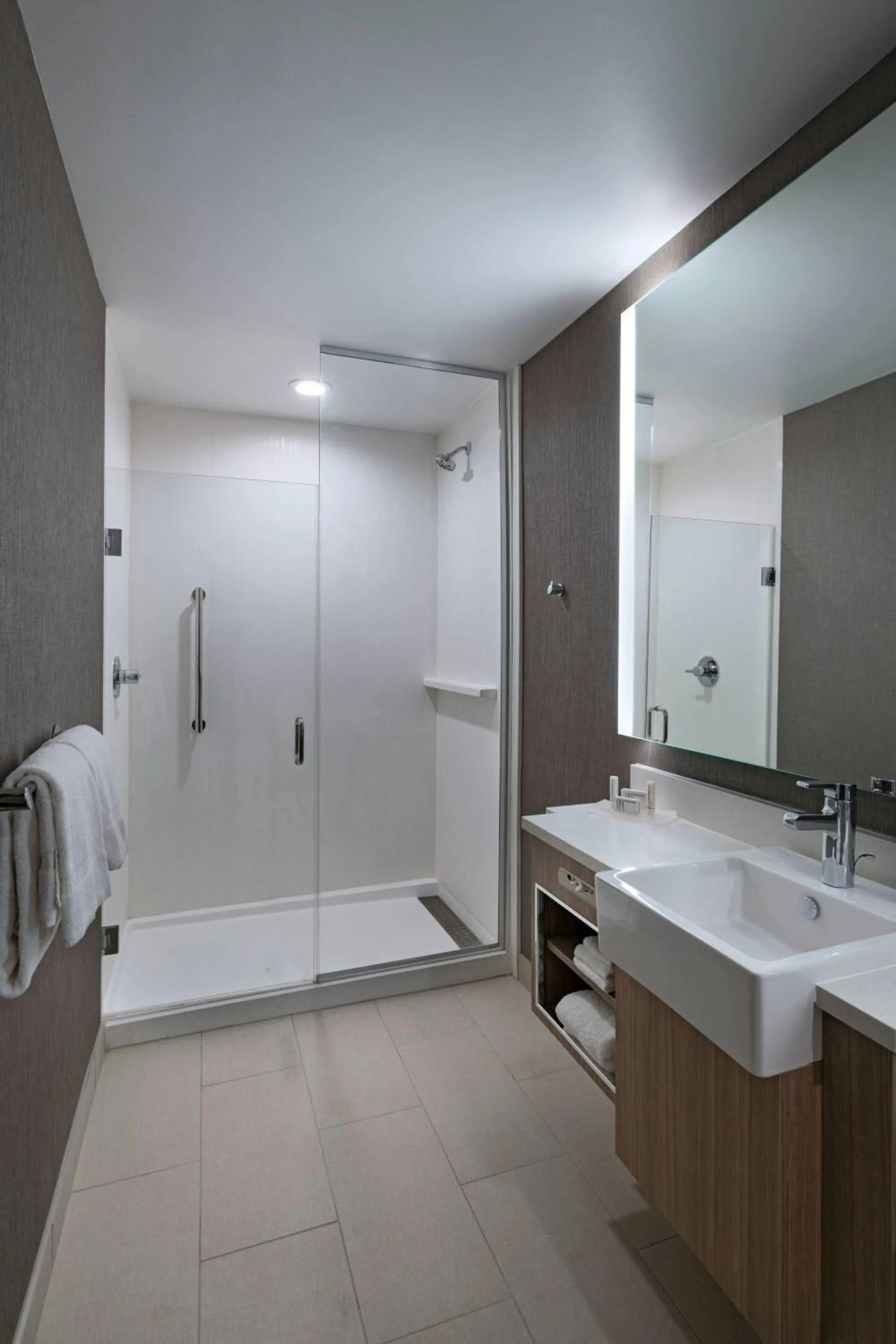 Bathroom in SpringHill Suites Waco