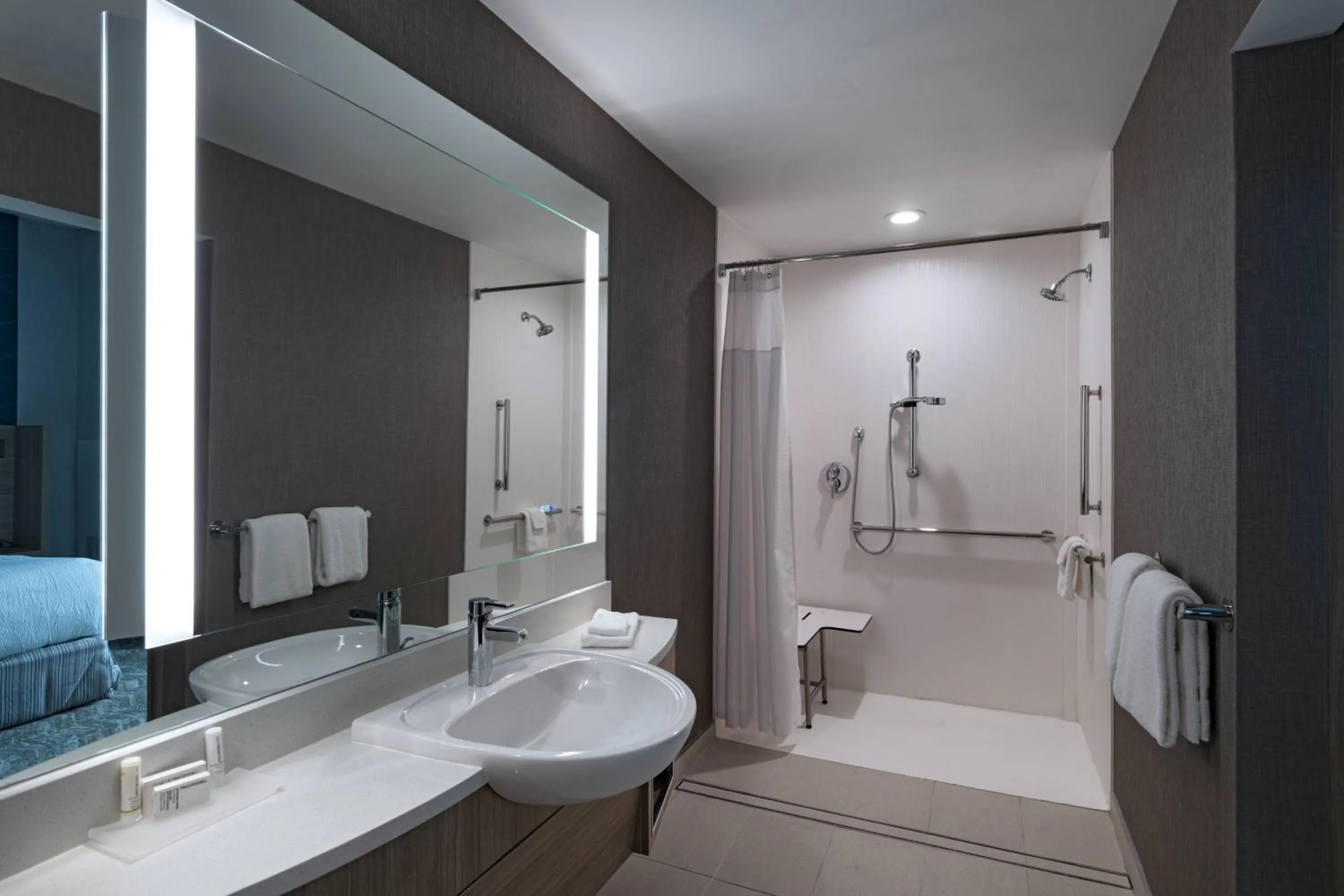 Bathroom in SpringHill Suites Waco