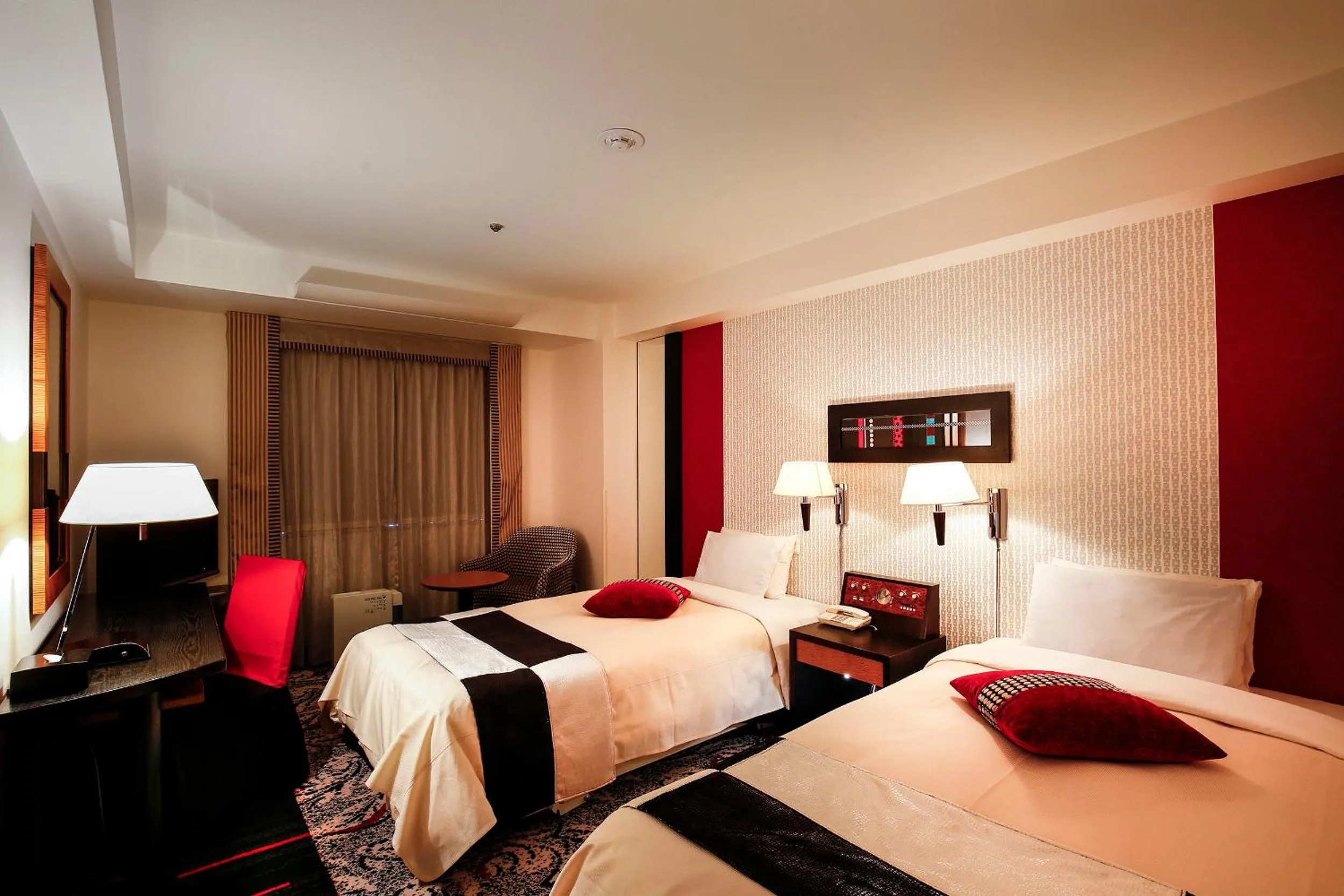 Bed in New Otani Inn Tokyo