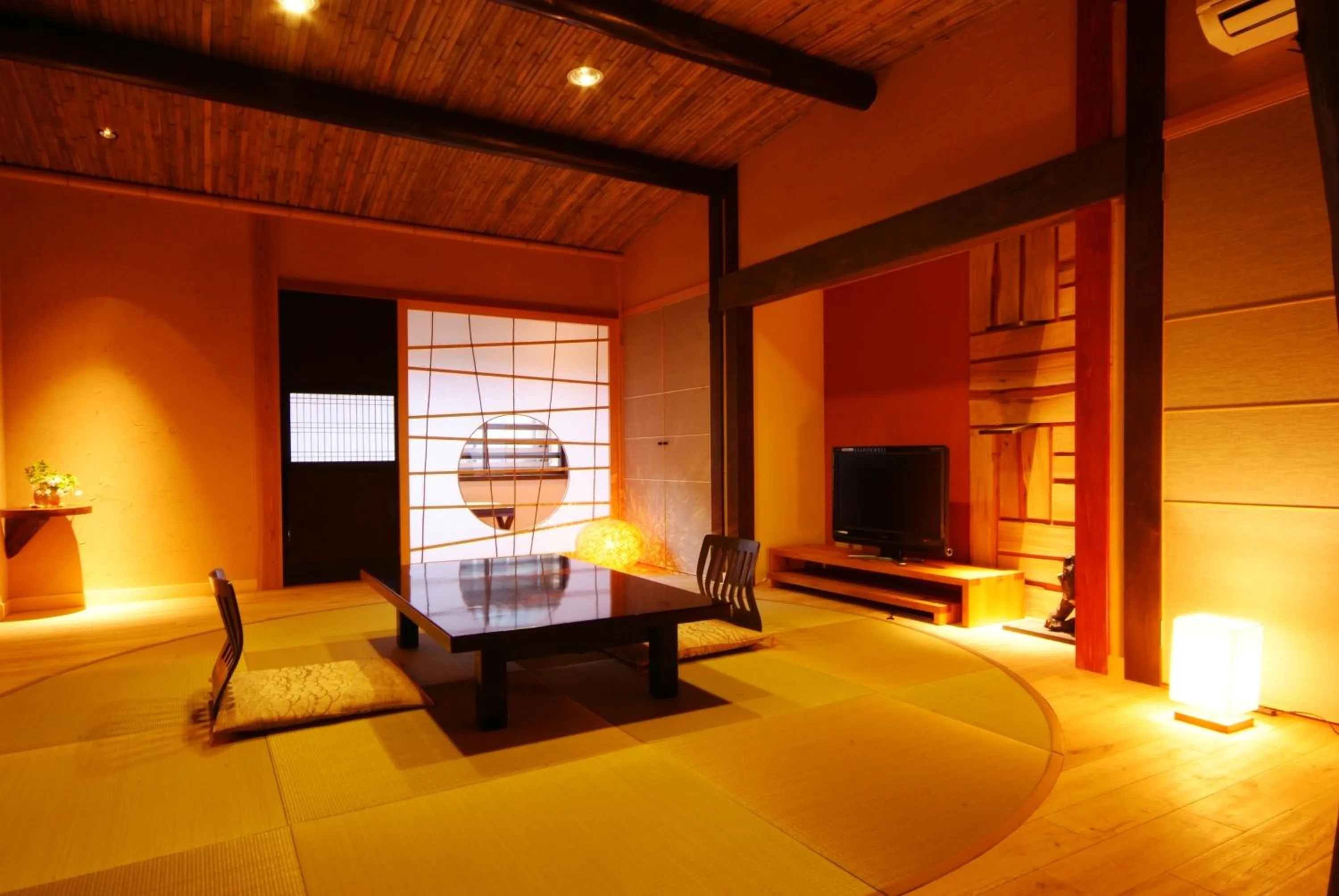 Photo of the whole room, Bed in Kinosaki Onsen Tajimaya