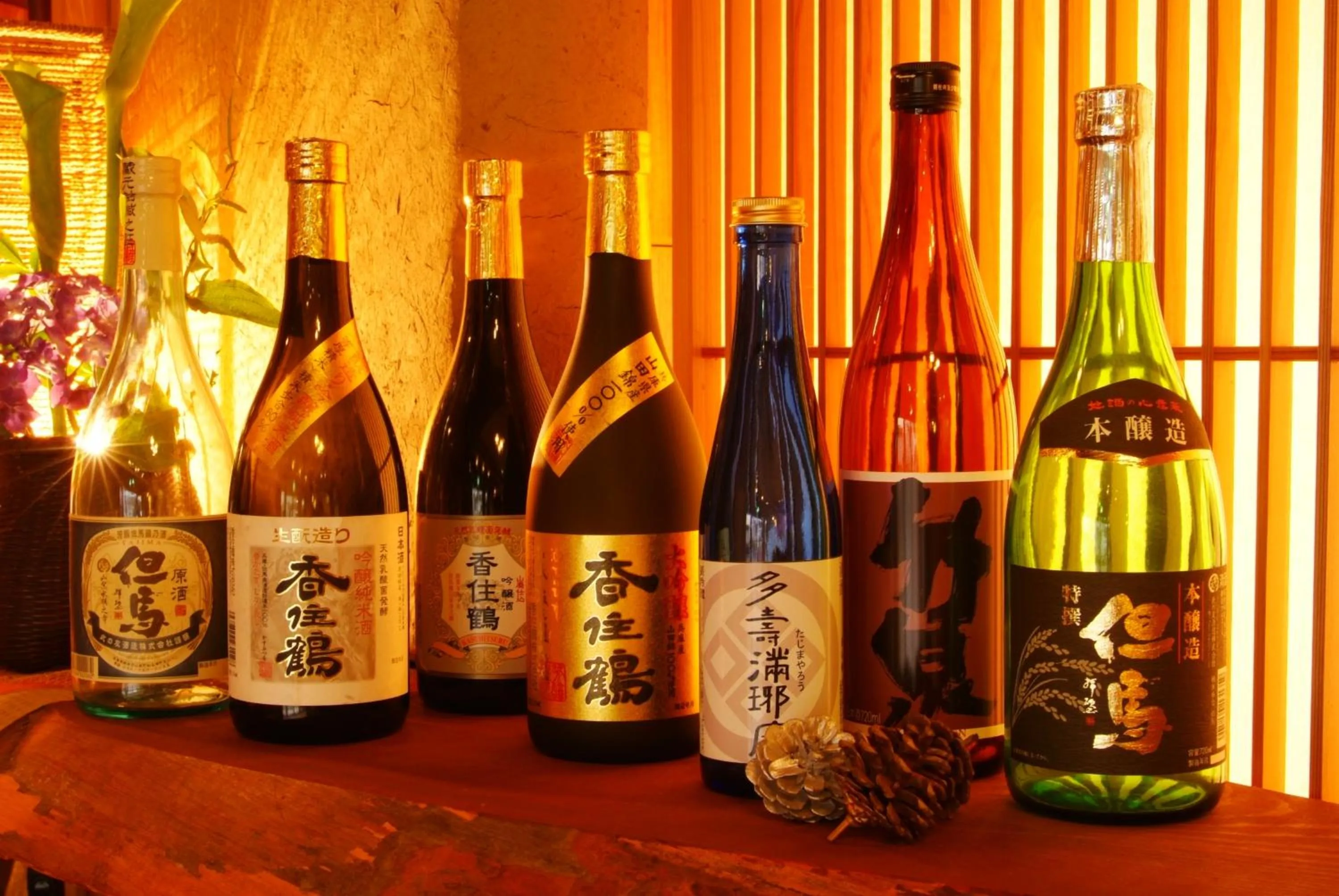 Drinks in Kinosaki Onsen Tajimaya