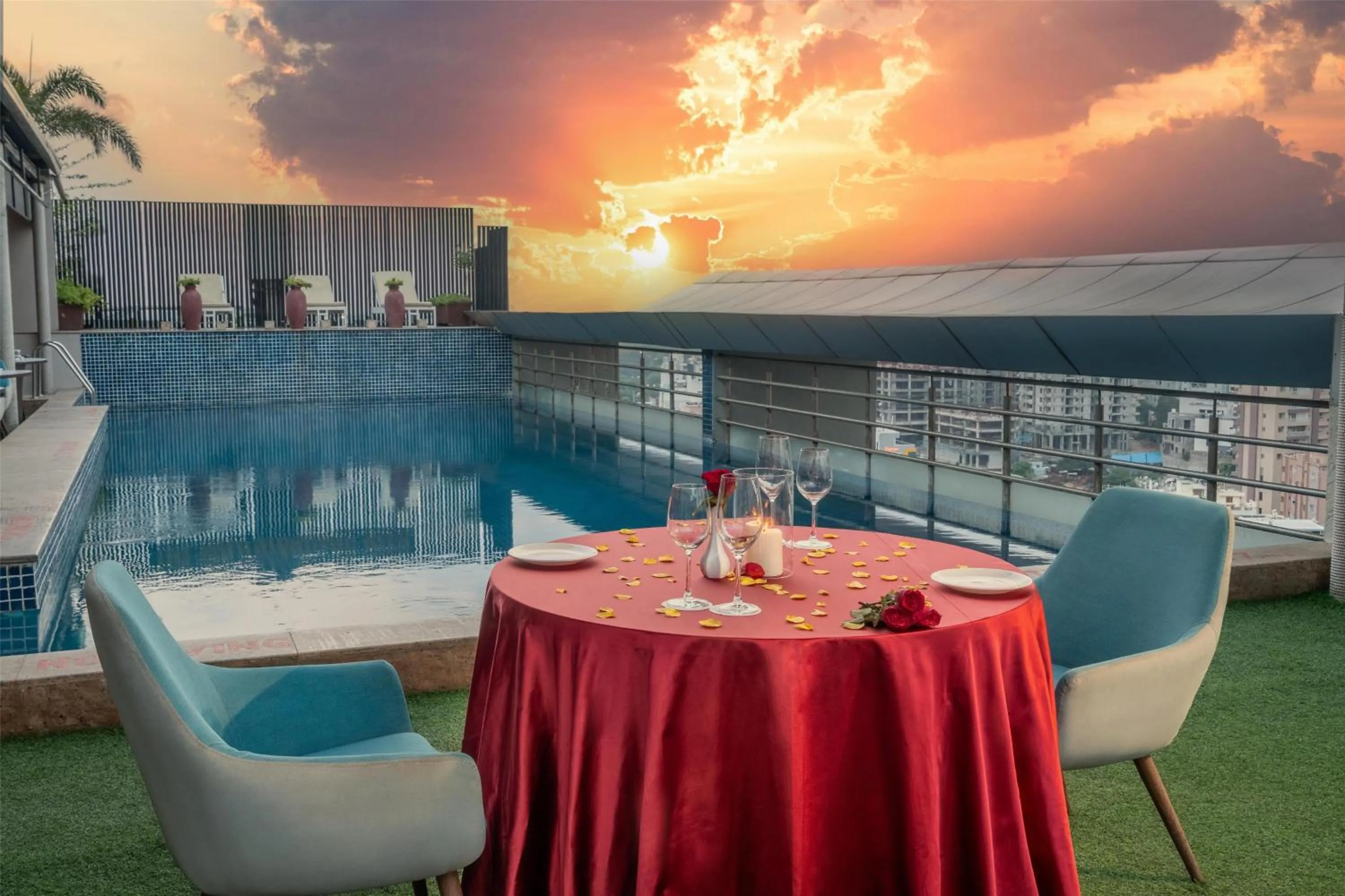 Property building in Radisson Hyderabad Hitec City