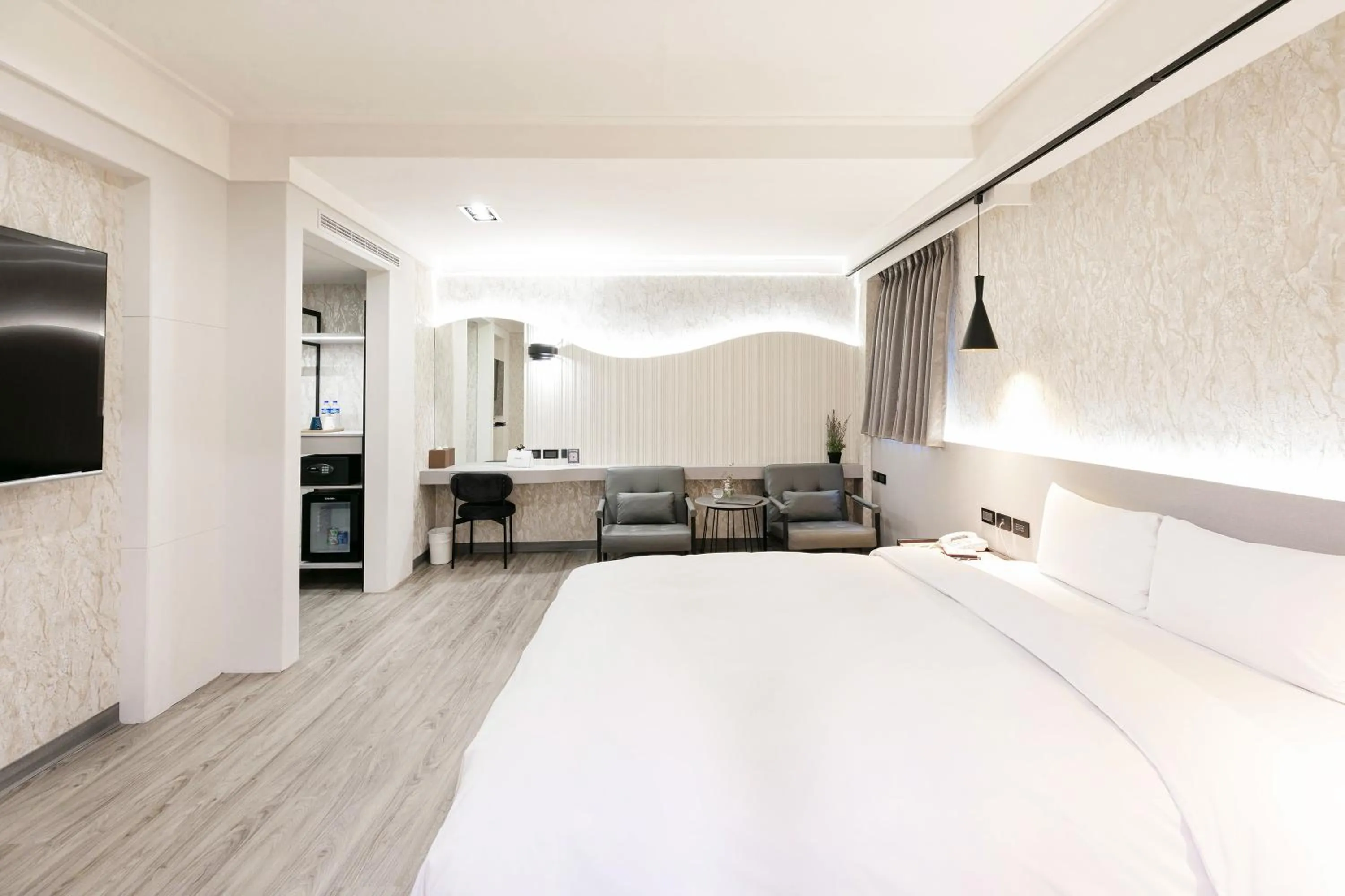 Bed in Dolamanco Hotel