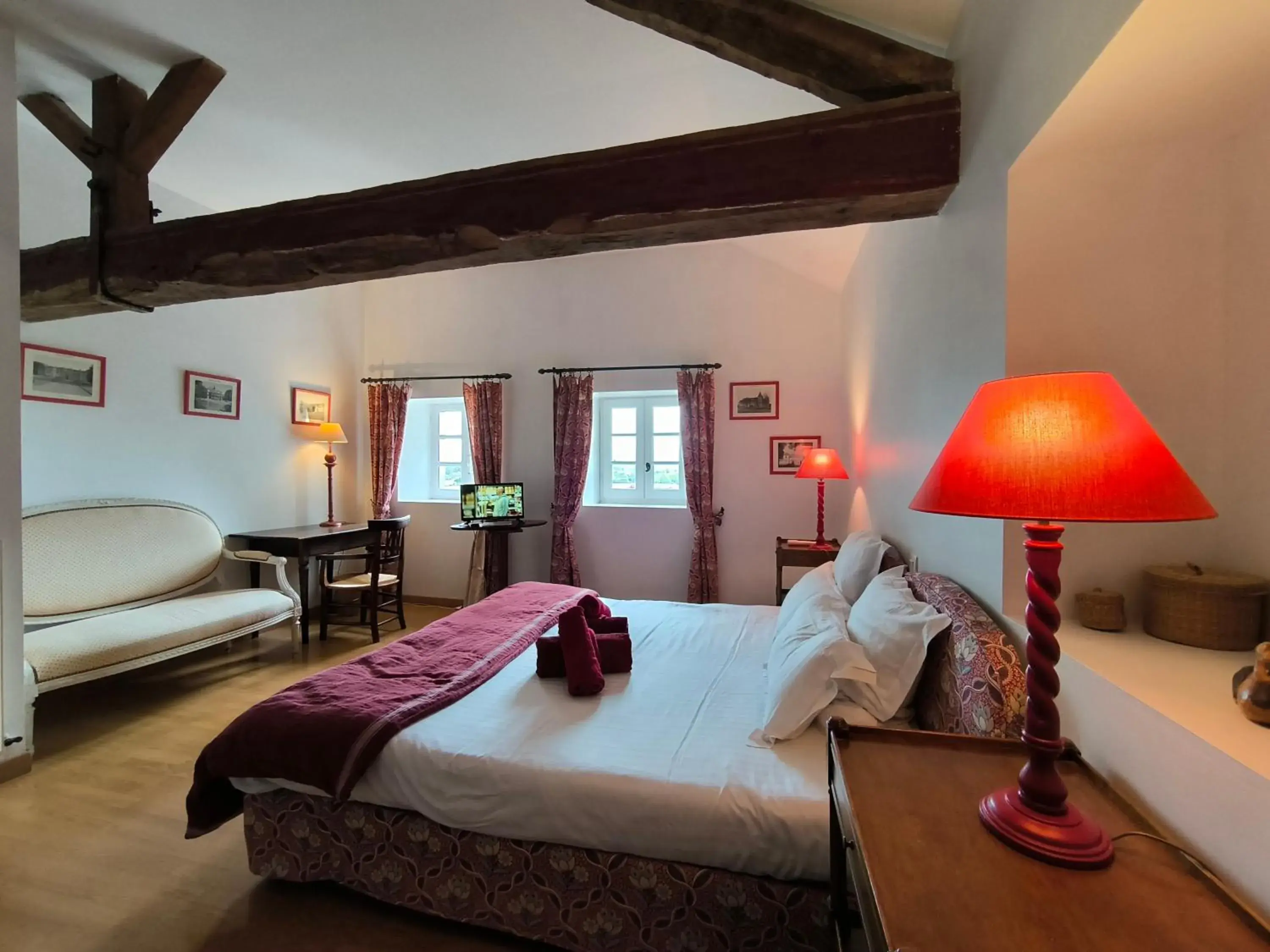 Double or Twin Room with Mountain View in Le Peyret Double or Twin Room with Mountain View in Le Peyret