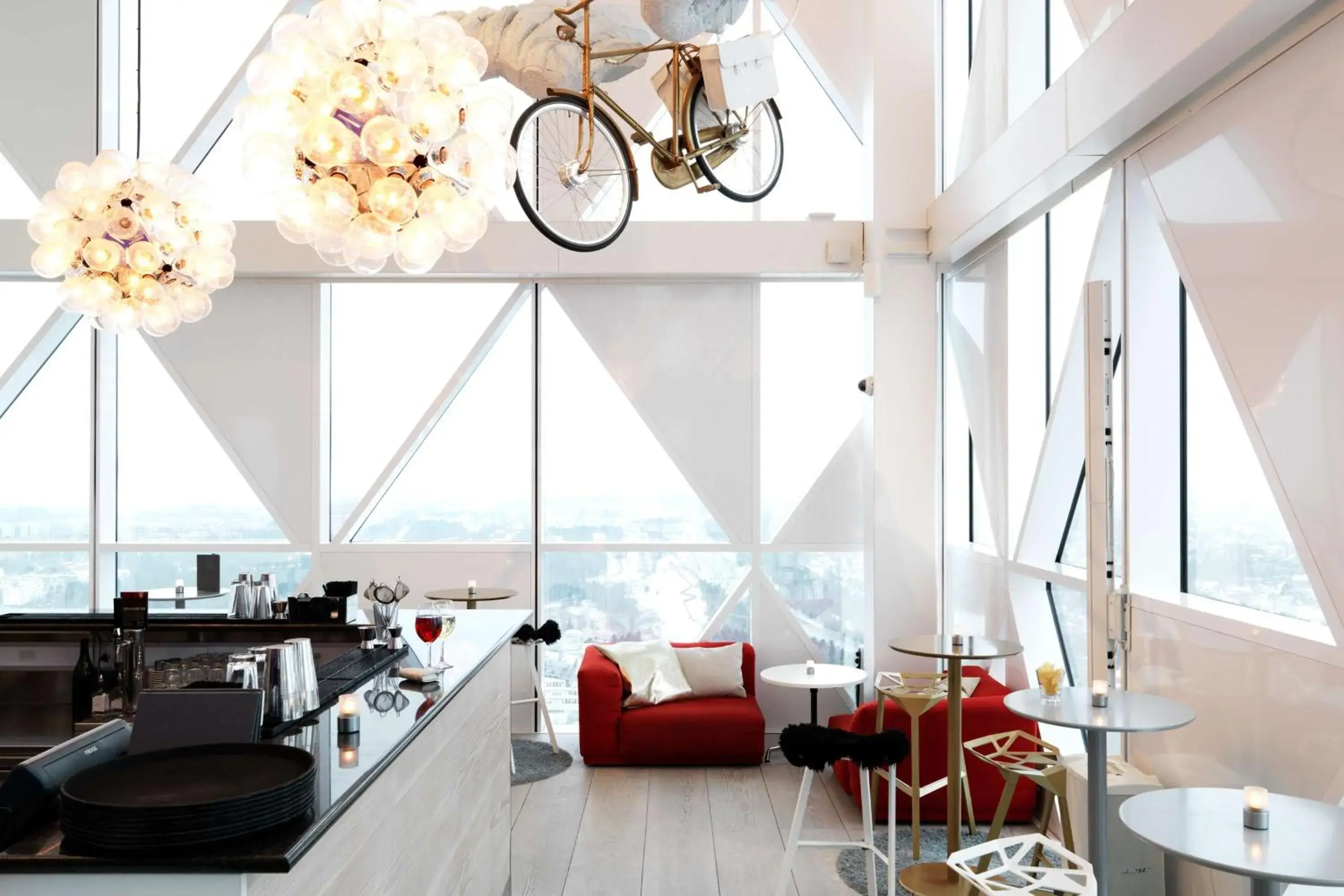 Lounge or bar in Scandic Victoria Tower Lounge or bar in Scandic Victoria Tower