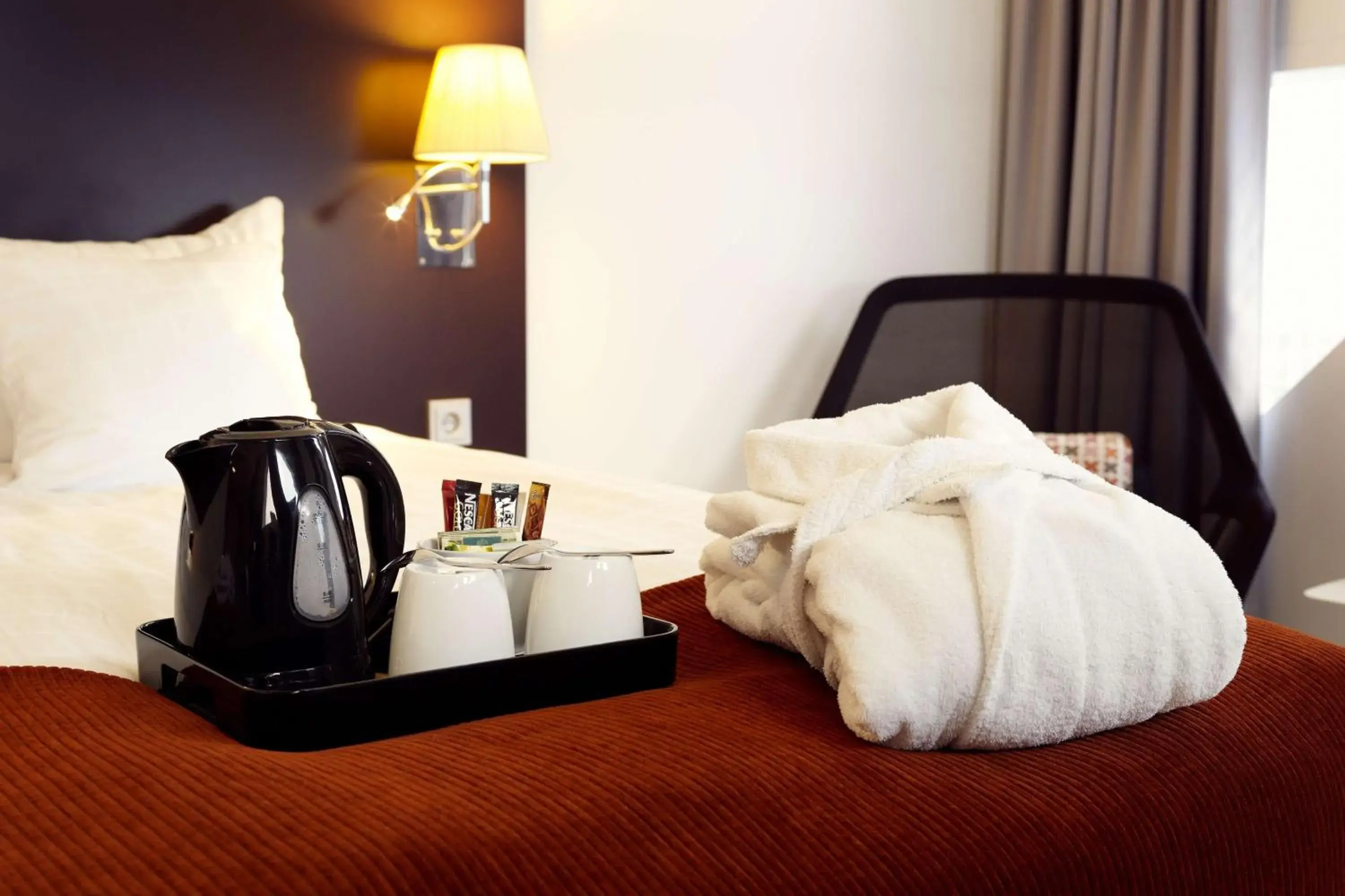 Bedroom, Bed in Scandic Victoria Tower Bedroom, Bed in Scandic Victoria Tower