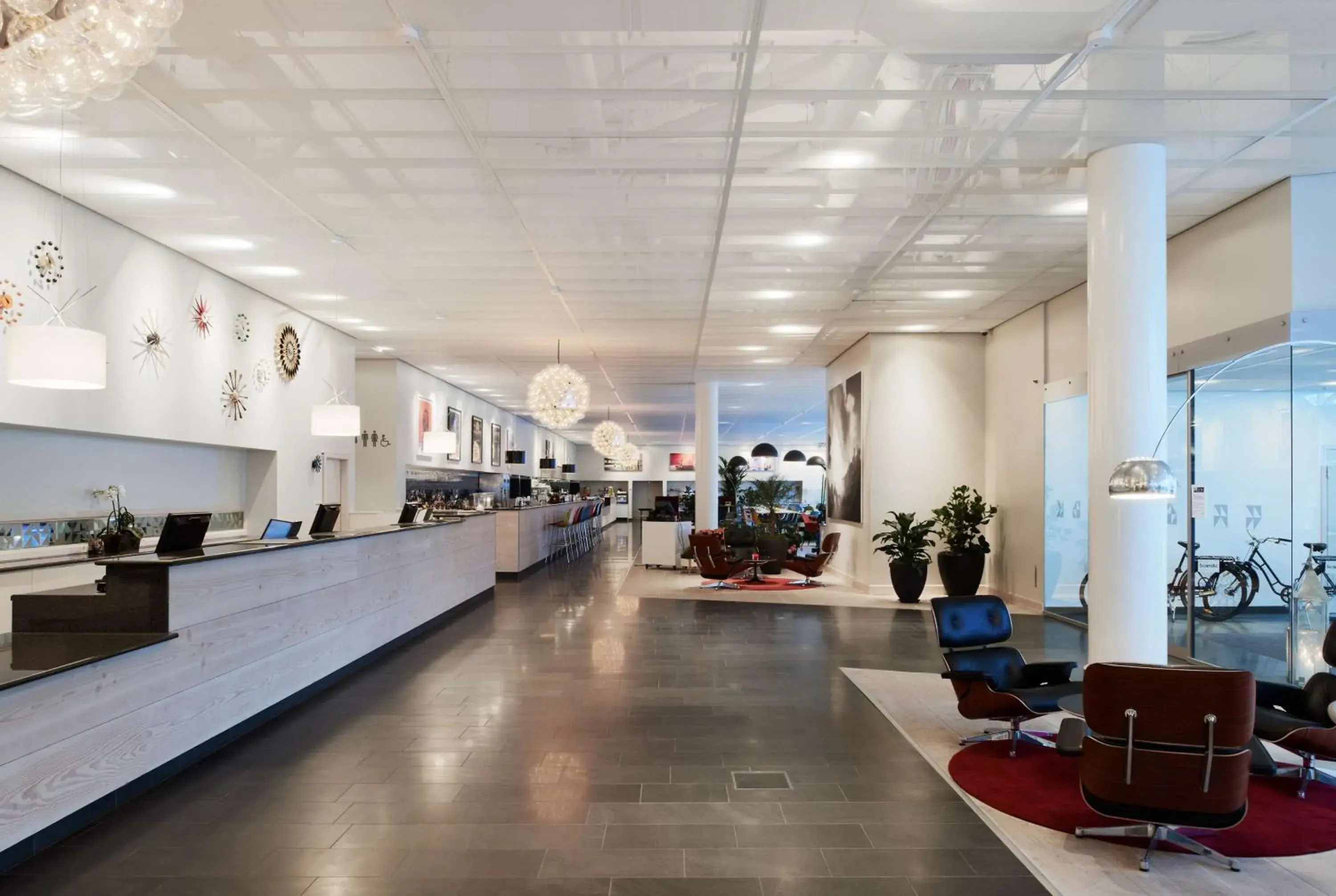 Lobby or reception in Scandic Victoria Tower Lobby or reception in Scandic Victoria Tower