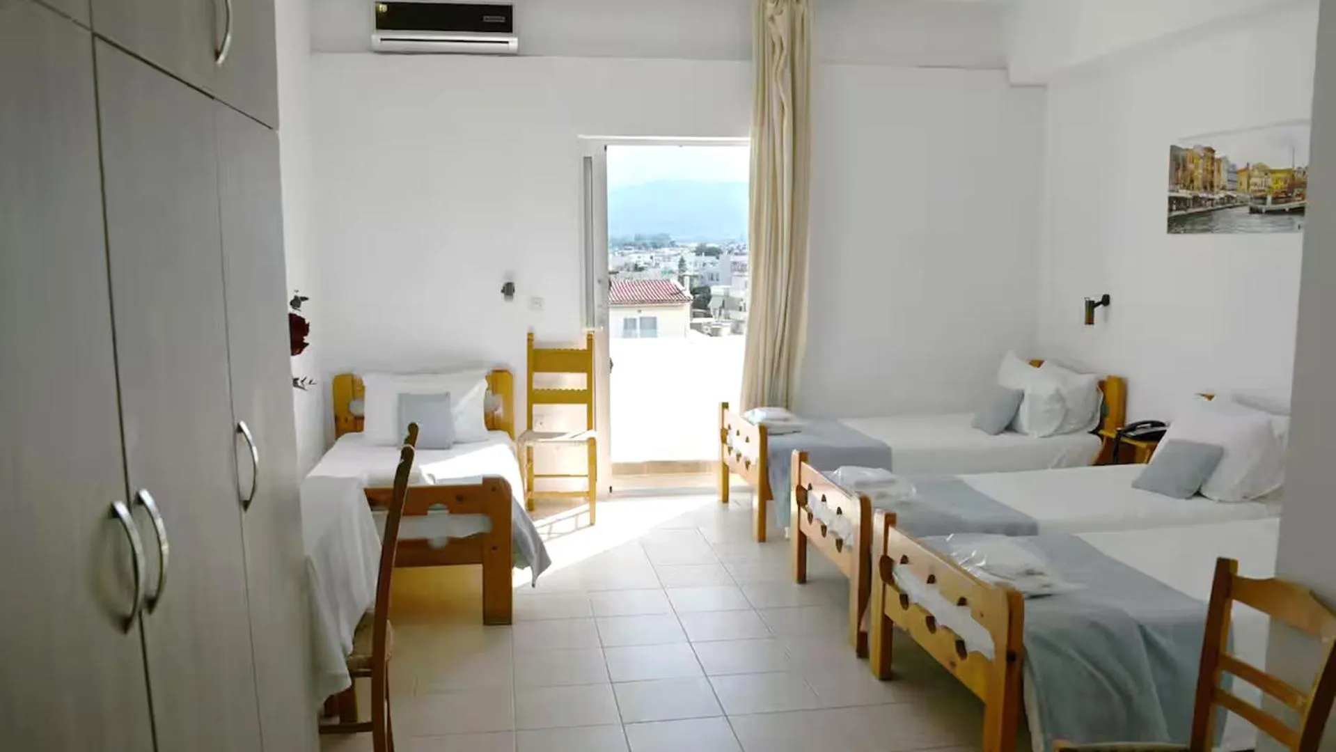 Bedroom, Bed in Klinakis Beach Hotel