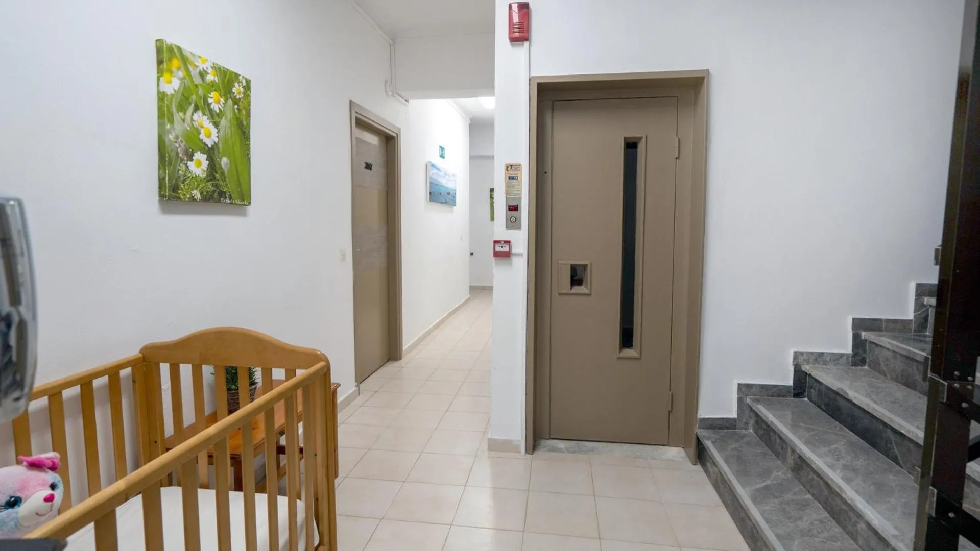 elevator in Klinakis Beach Hotel