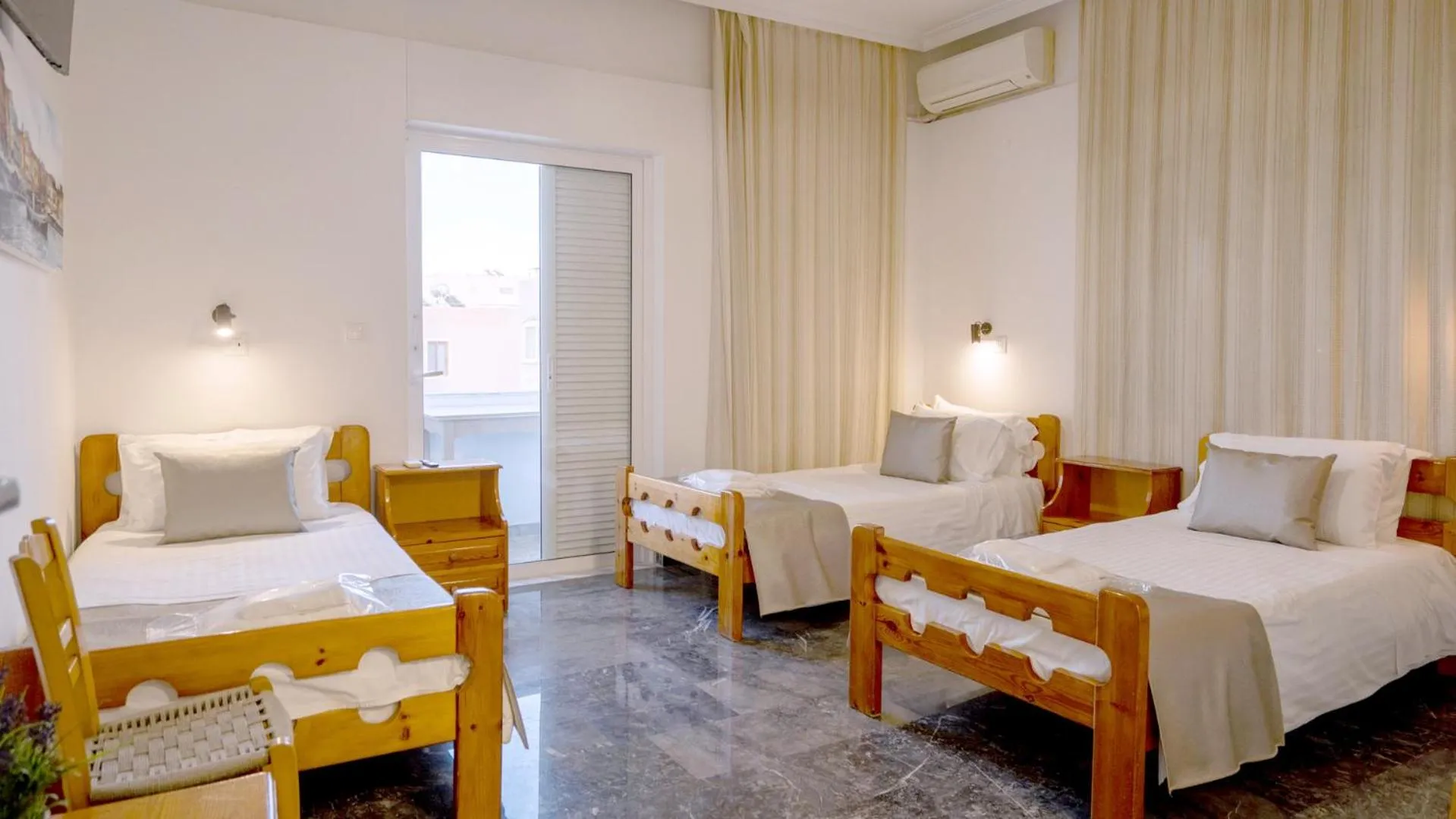 Bedroom, Bed in Klinakis Beach Hotel