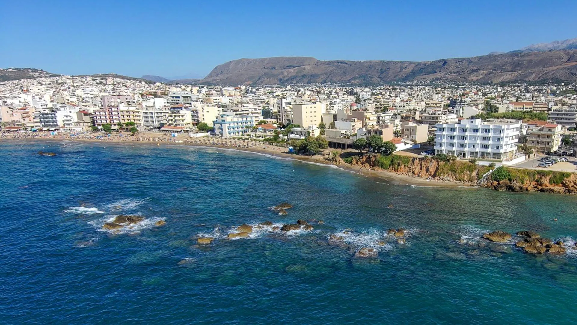 Property building in Klinakis Beach Hotel