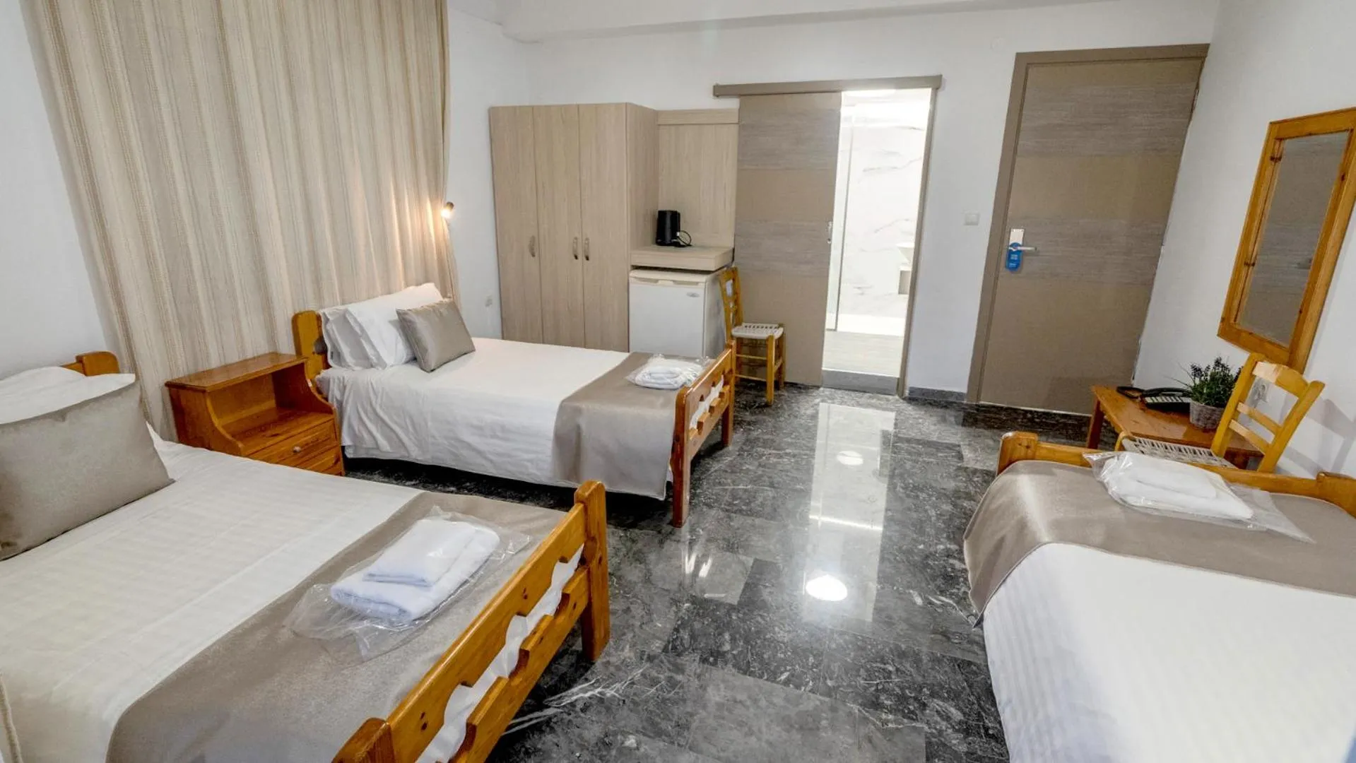 Bedroom, Bed in Klinakis Beach Hotel