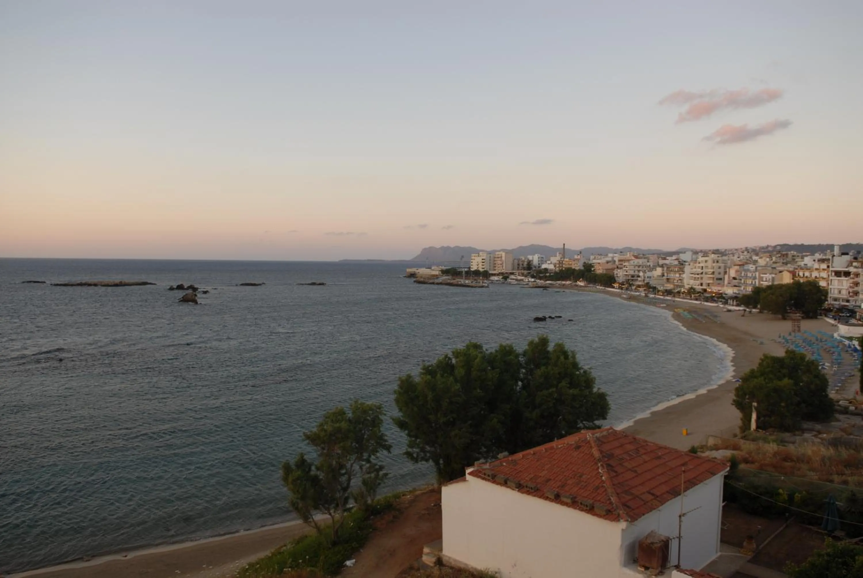 Bird's eye view in Klinakis Beach Hotel