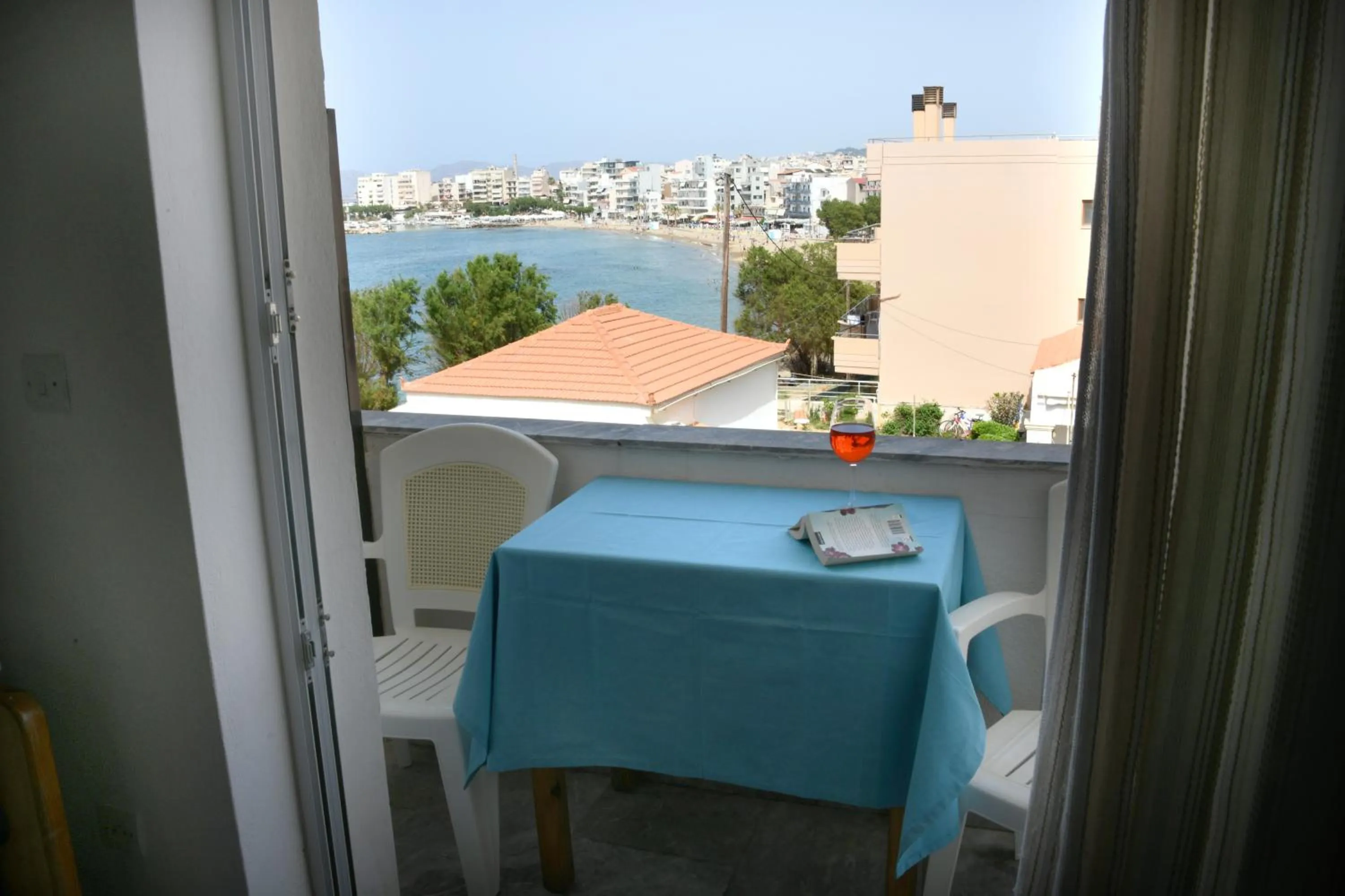 Balcony/Terrace in Klinakis Beach Hotel