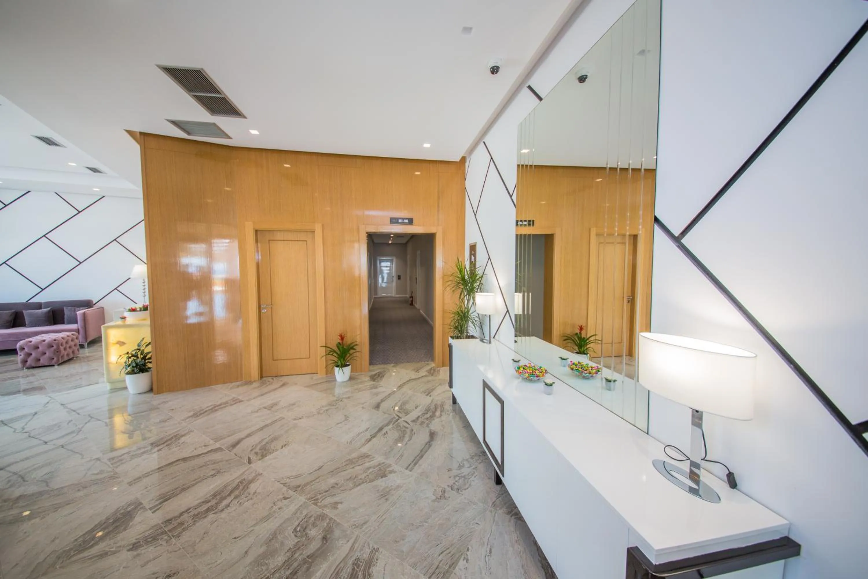 Lobby or reception in Sole Luna Hotel