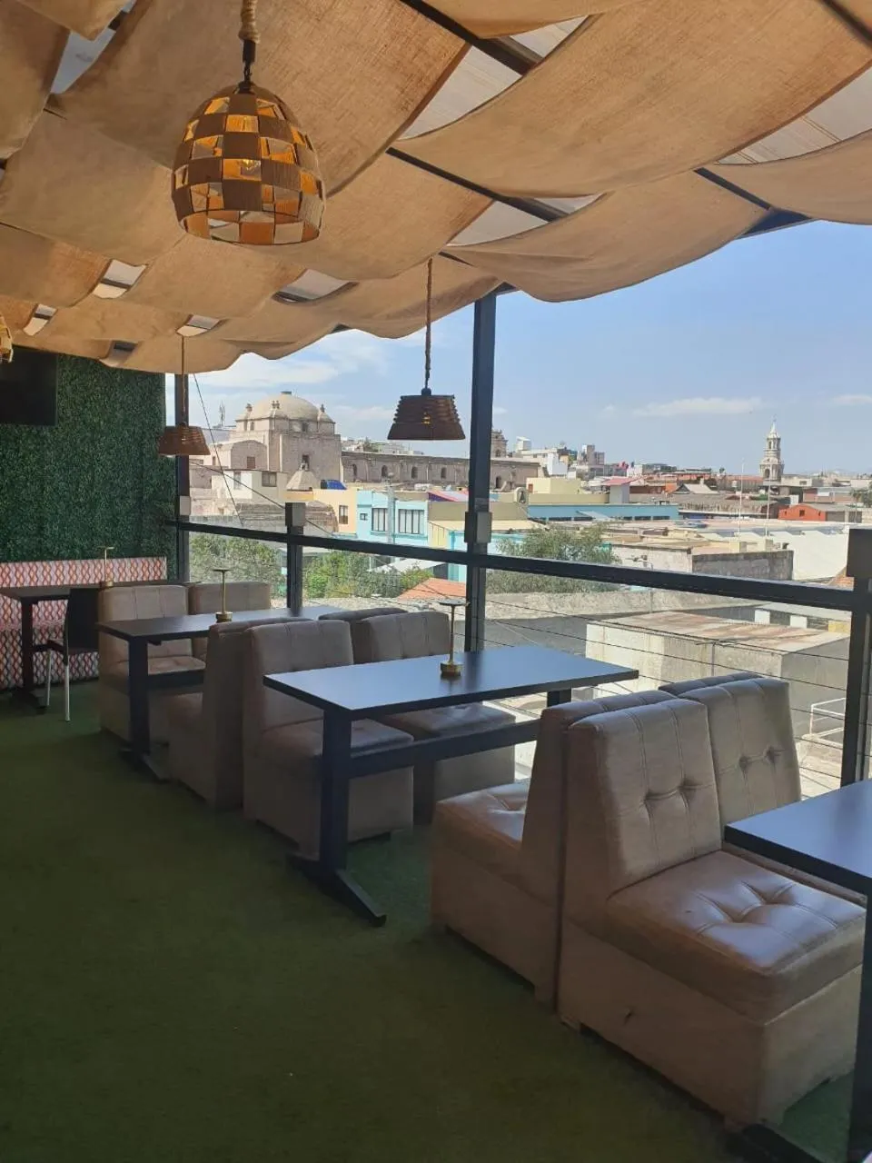 City view in Terramística Arequipa - Monasterio