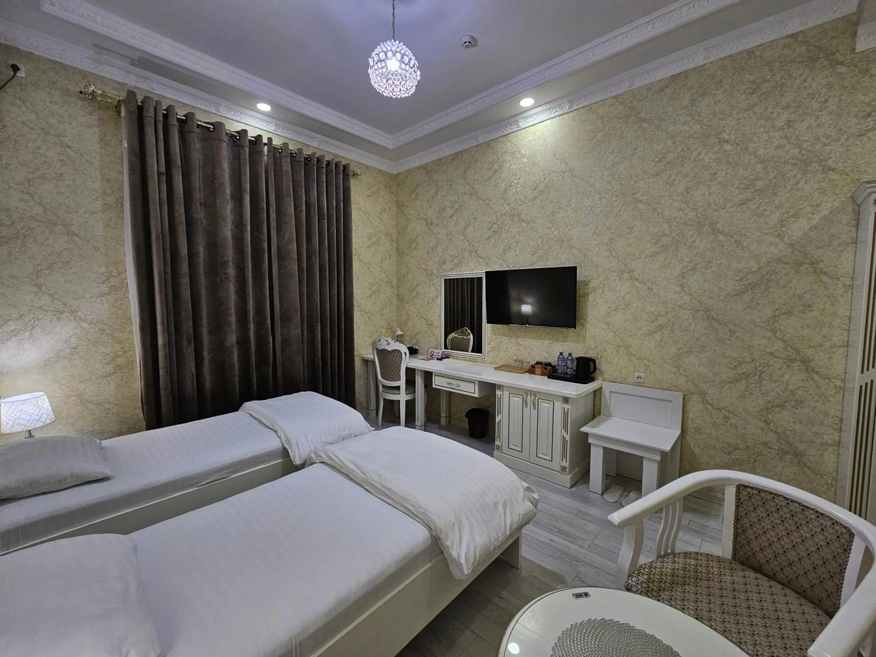 Photo of the whole room, Bed in Ideal Hotel