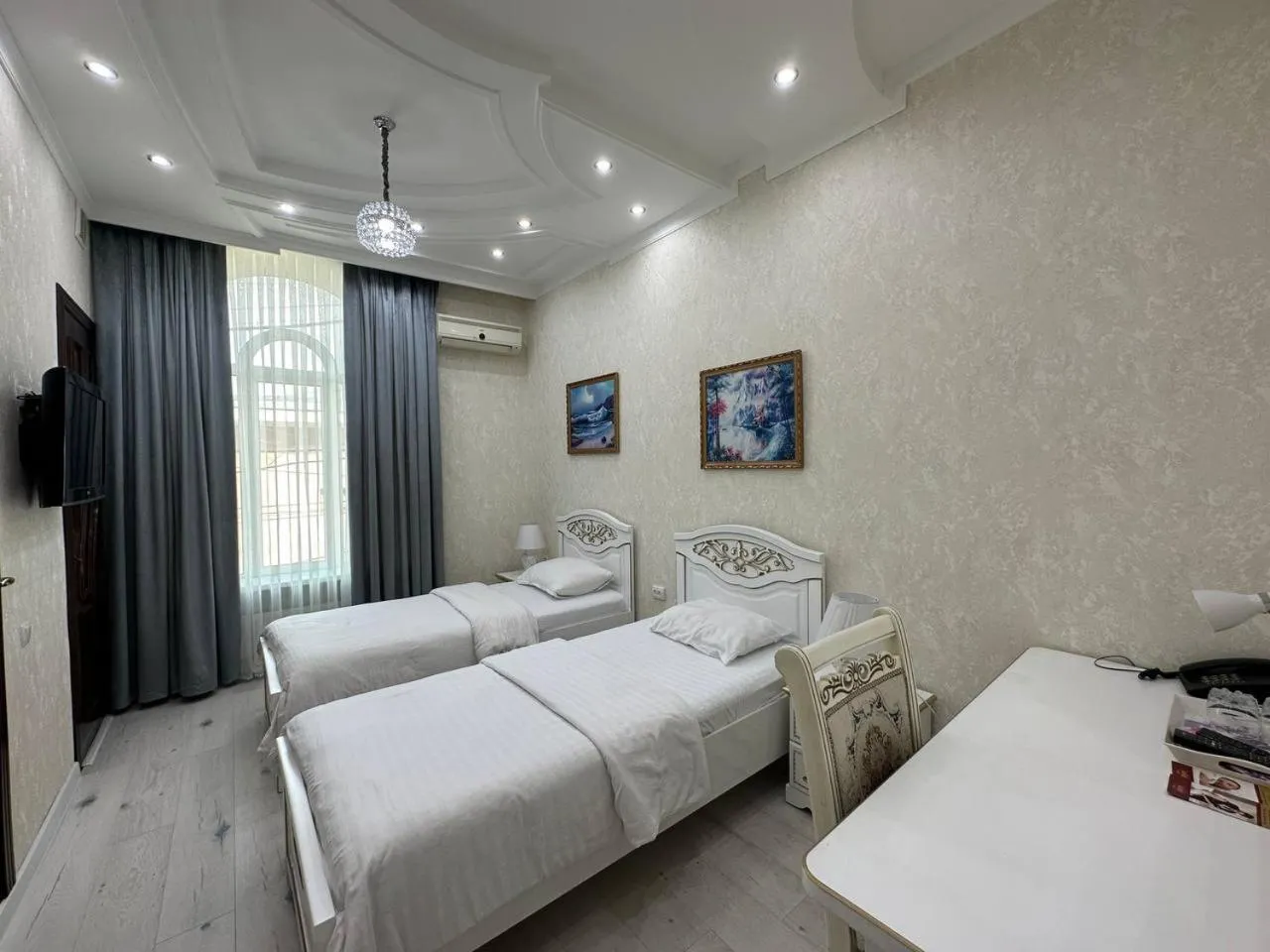 Photo of the whole room, Bed in Ideal Hotel