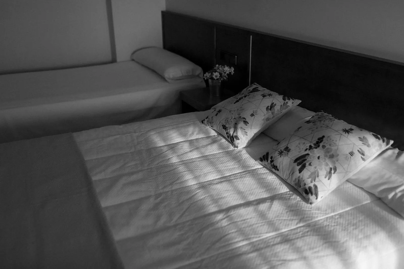 Bed in Hotel O Castro