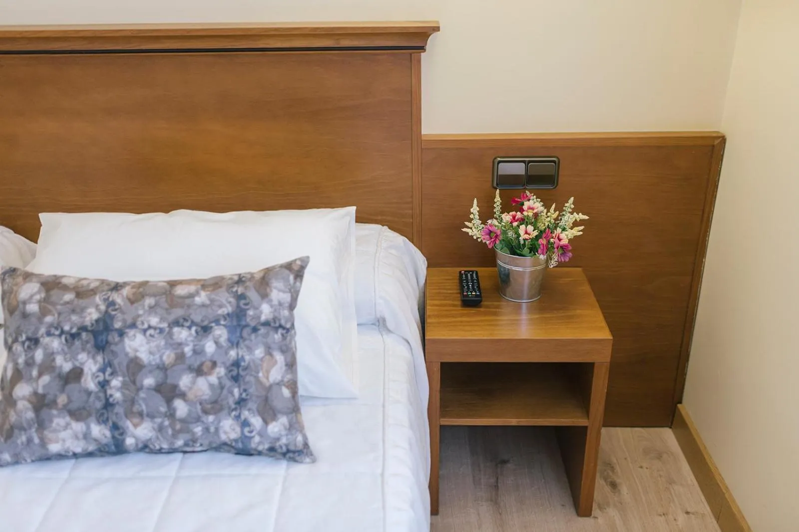 Bed in Hotel O Castro