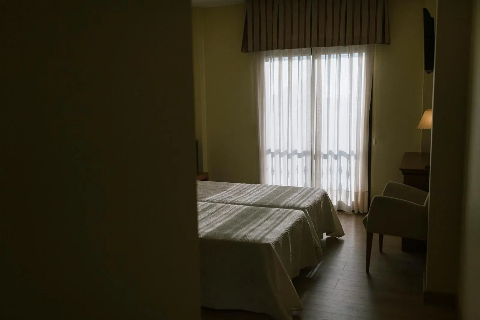 Bed in Hotel O Castro