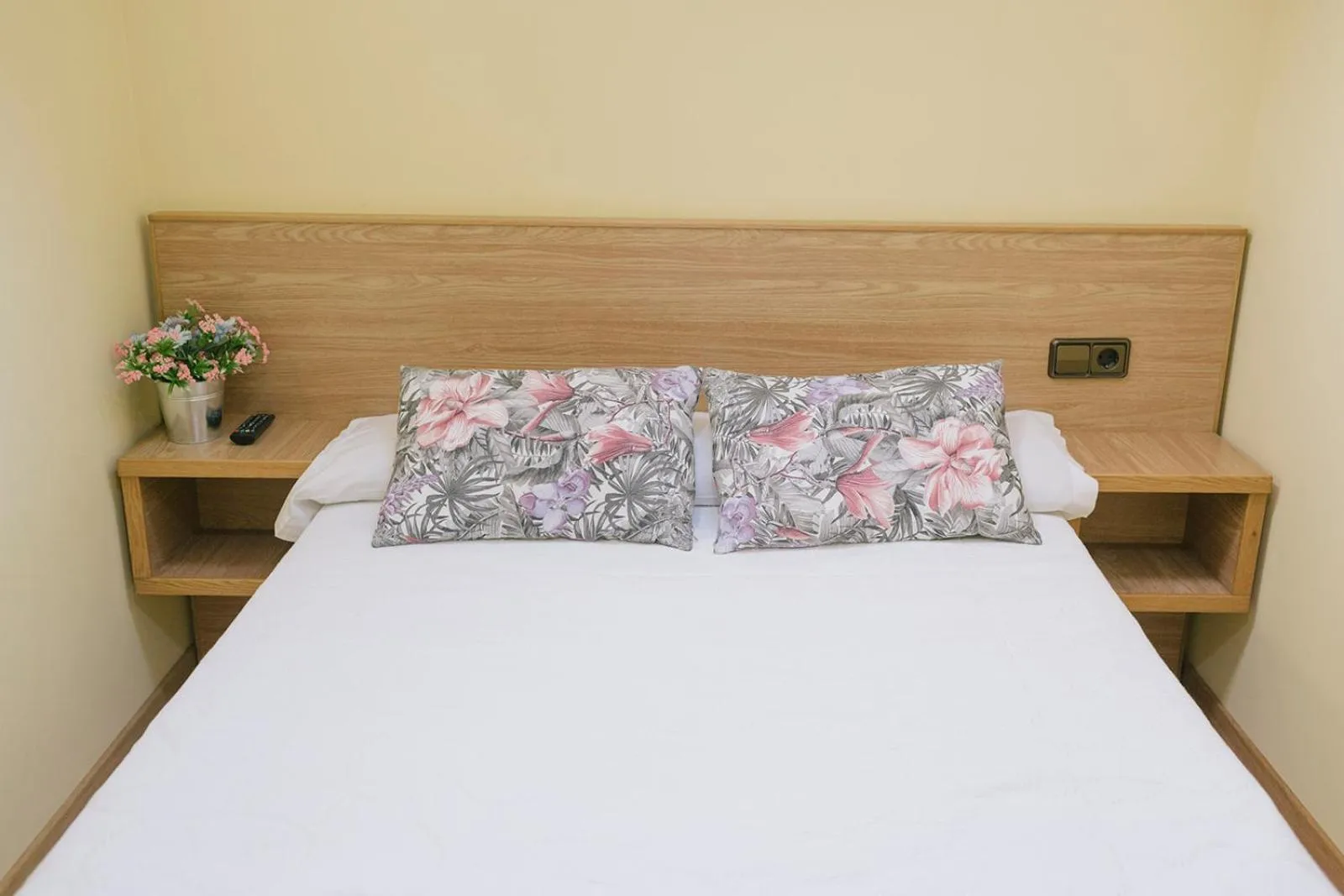 Bed in Hotel O Castro