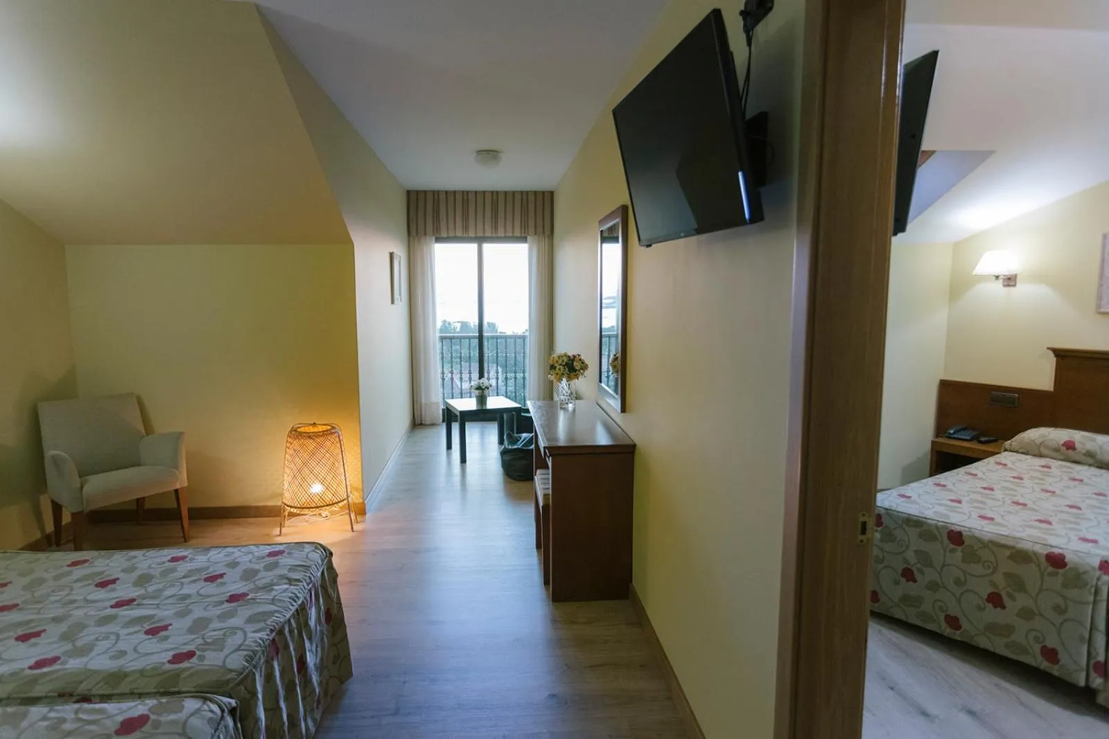 Bed in Hotel O Castro