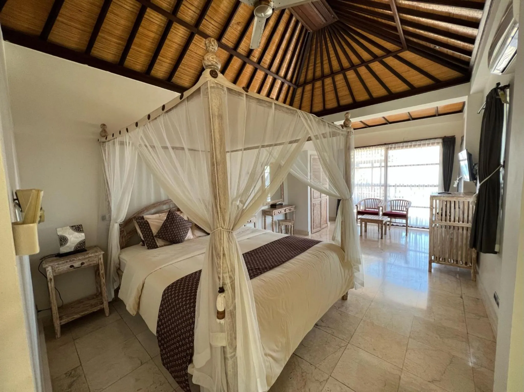 Bedroom, Bed in Puri Wirata Dive Resort and Spa Amed
