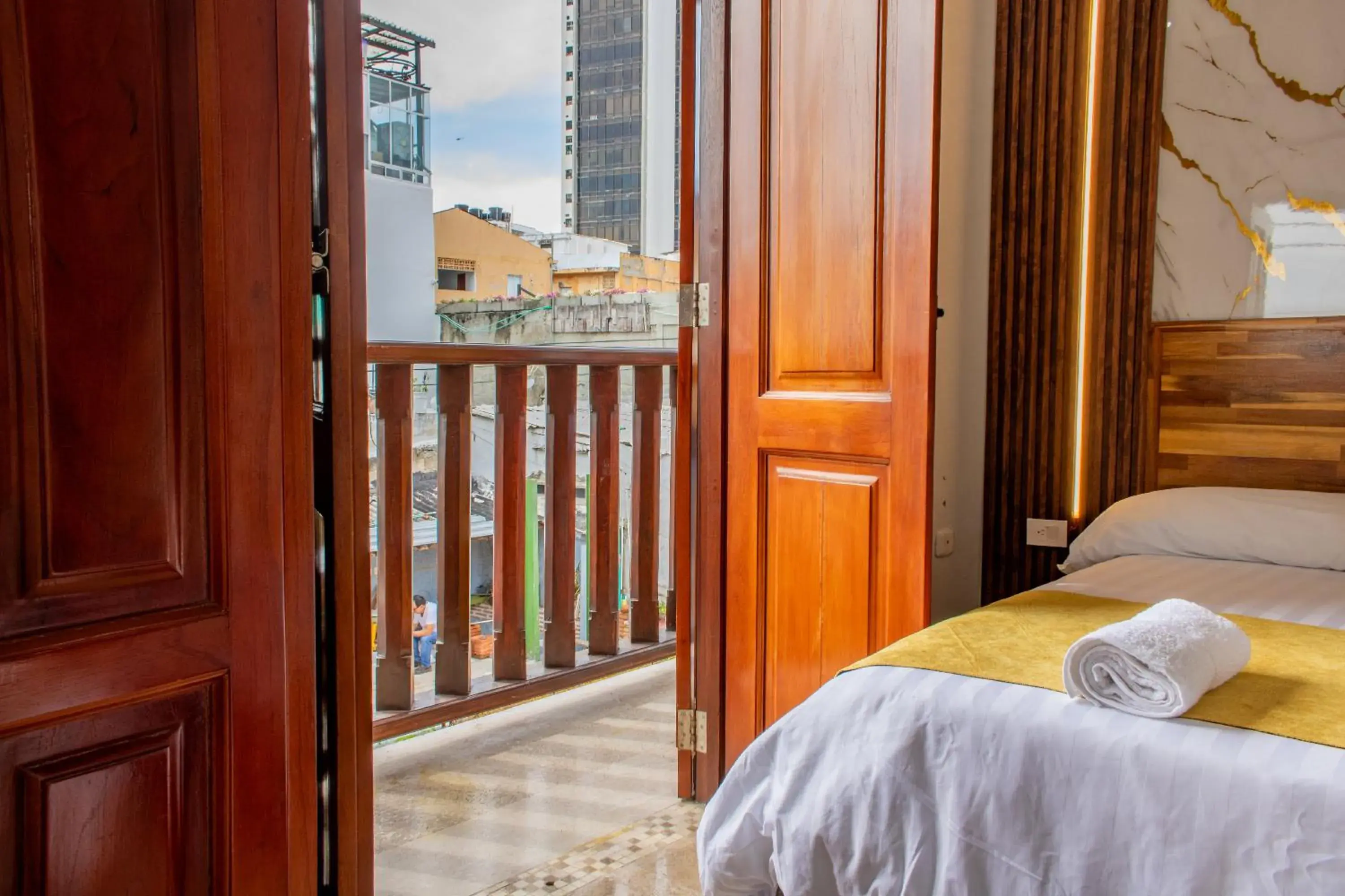 Bedroom, Bed in Hotel Casa Centenario Getsemaní Bedroom, Bed in Hotel Casa Centenario Getsemaní