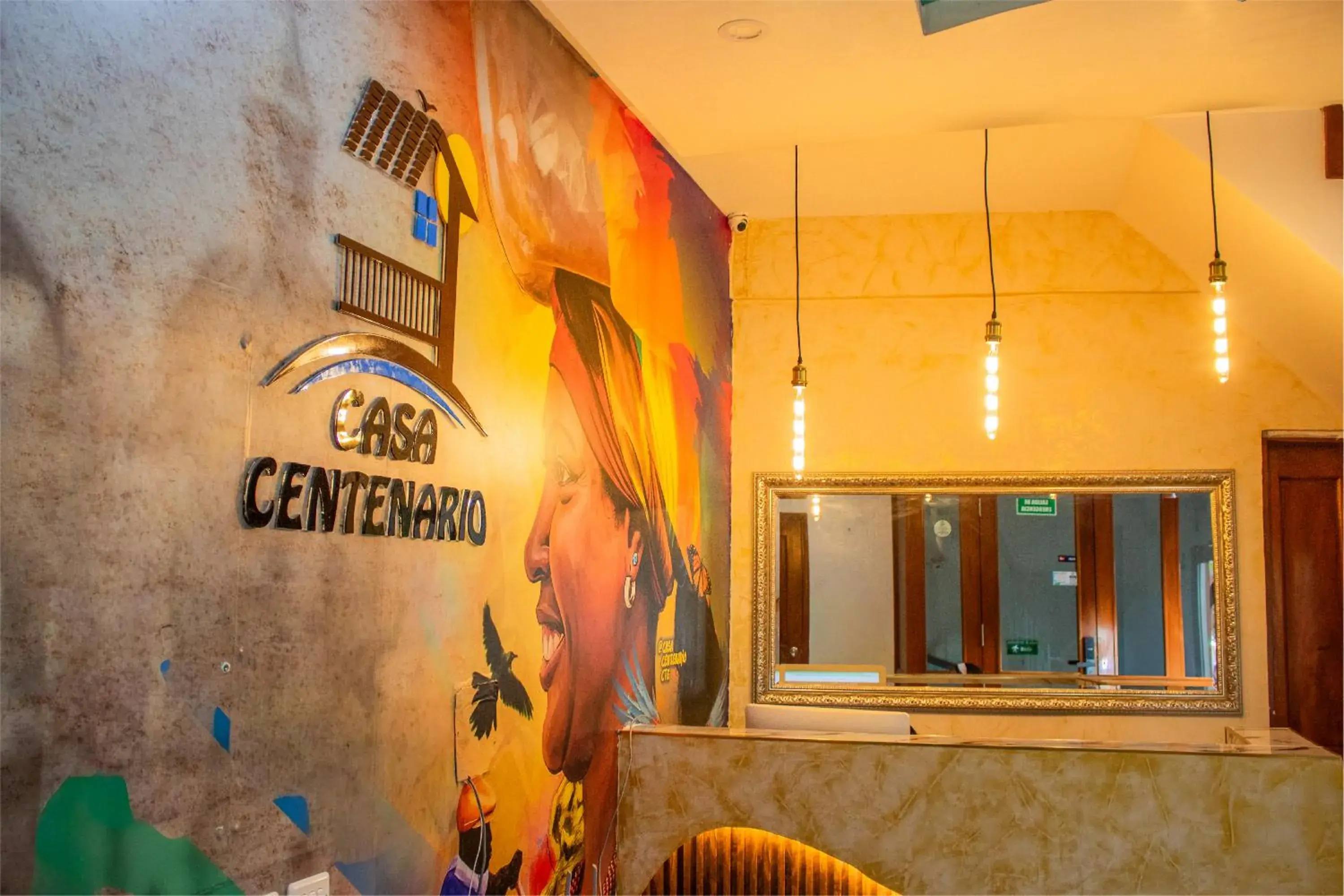 Lobby or reception in Hotel Casa Centenario Getsemaní Lobby or reception in Hotel Casa Centenario Getsemaní