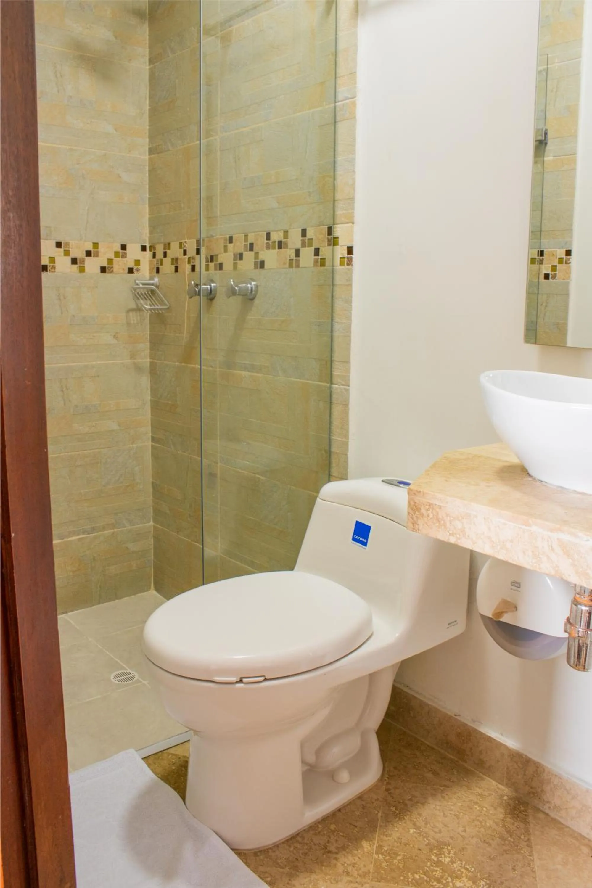 Shower in Hotel Casa Centenario Getsemaní