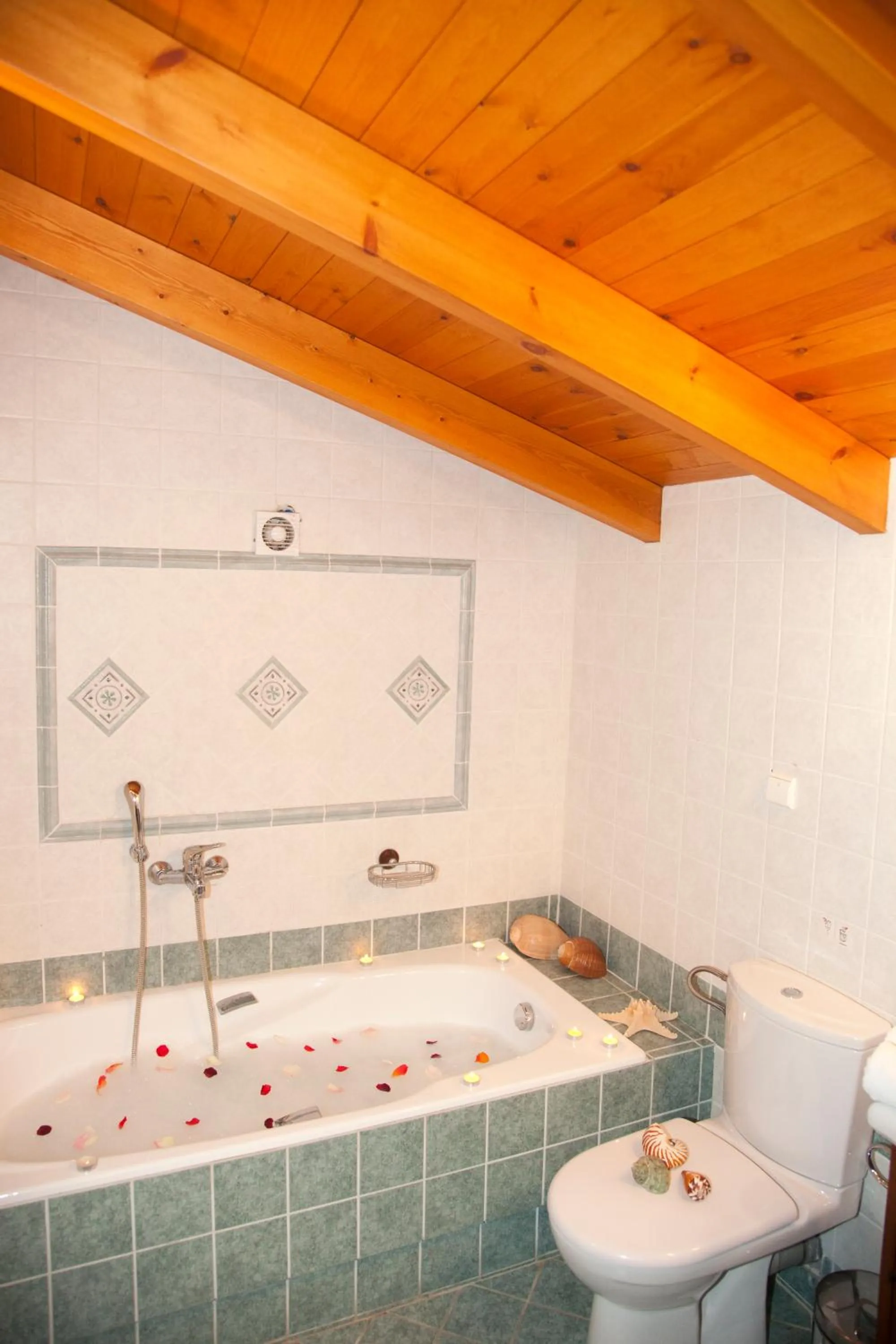 Bathroom in Mylos Hotel Apartments