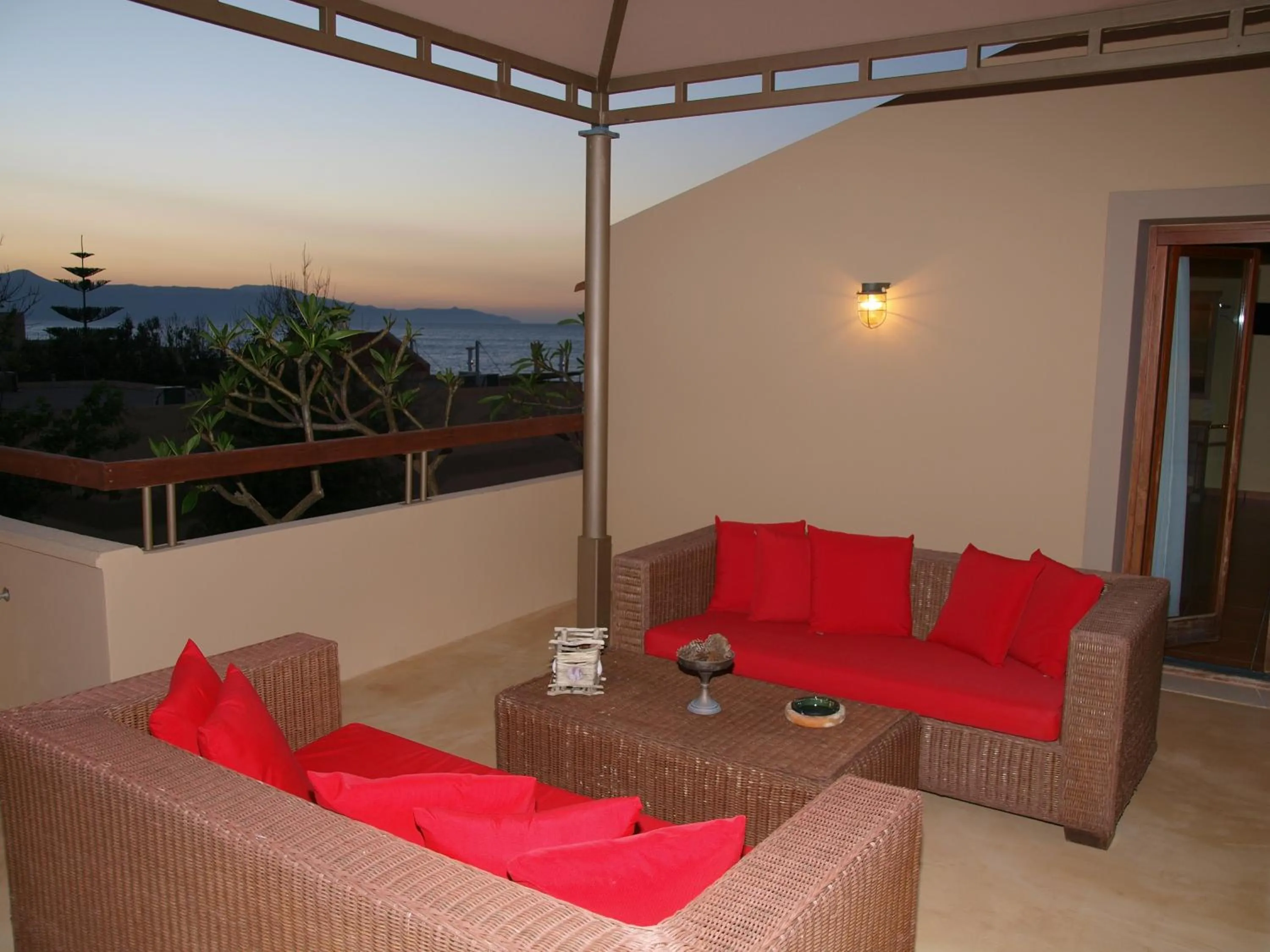 Balcony/Terrace in Mylos Hotel Apartments