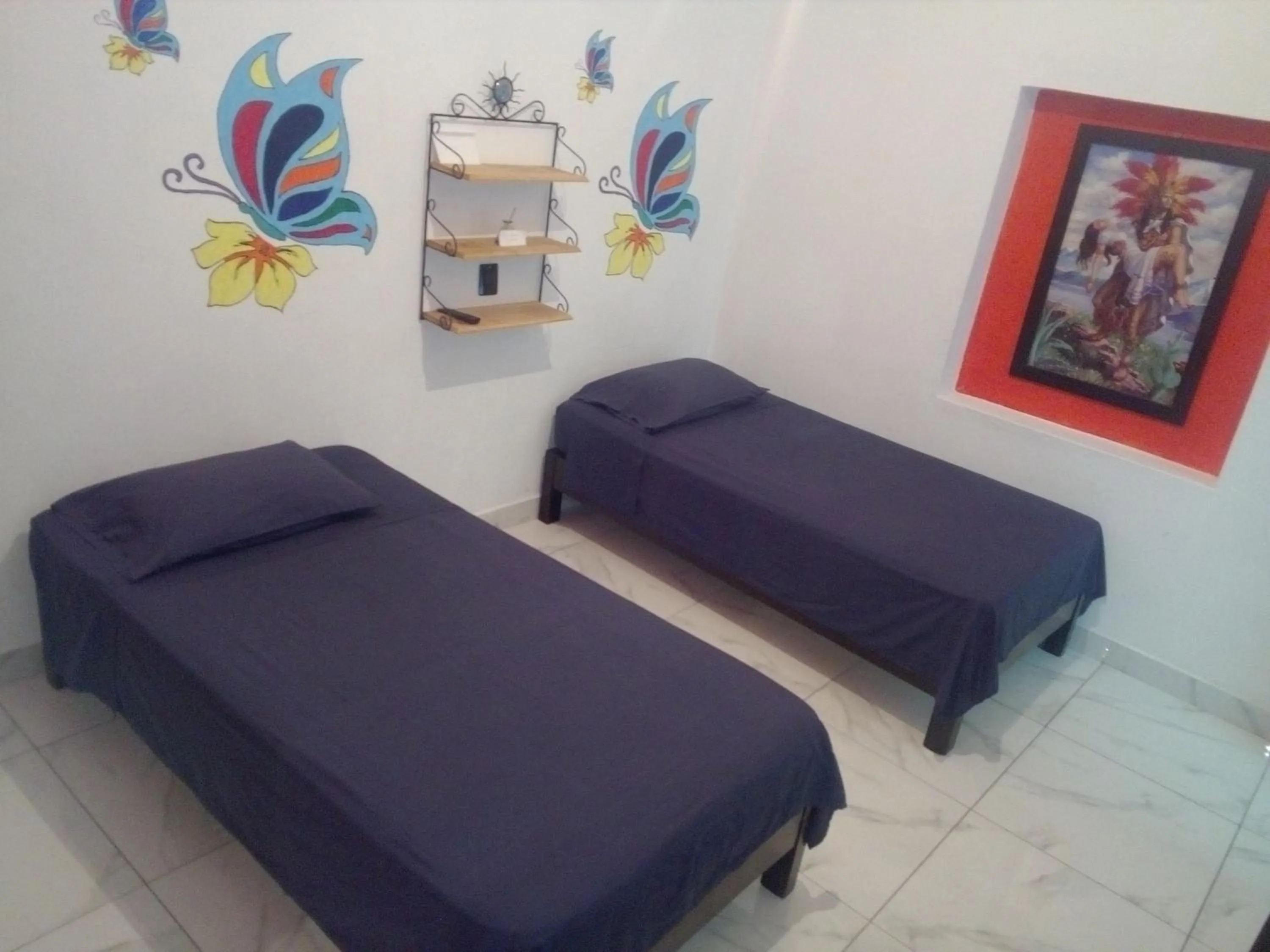 Bed in Casa Santuario Hotel Boutique