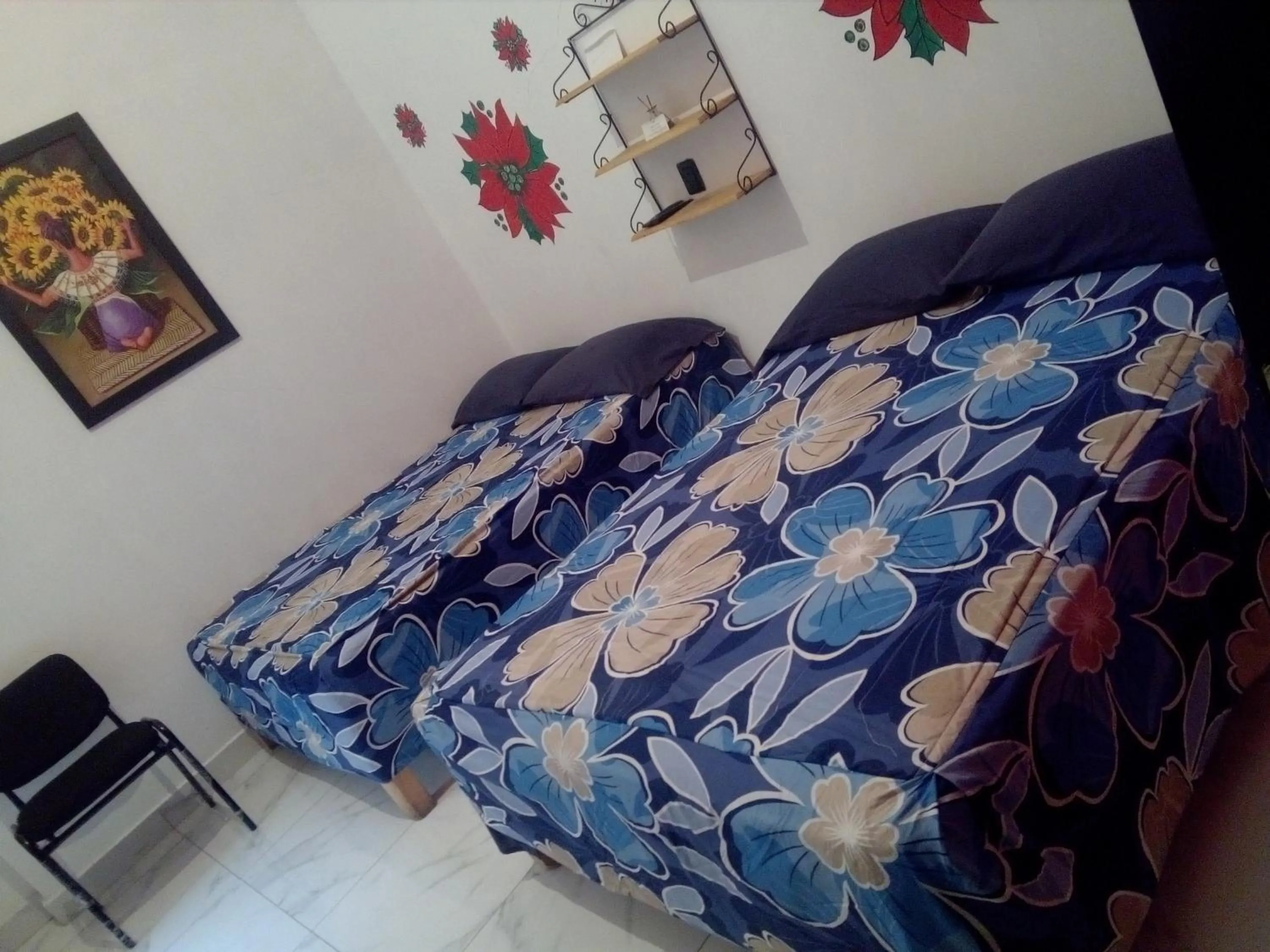 Bed in Casa Santuario Hotel Boutique