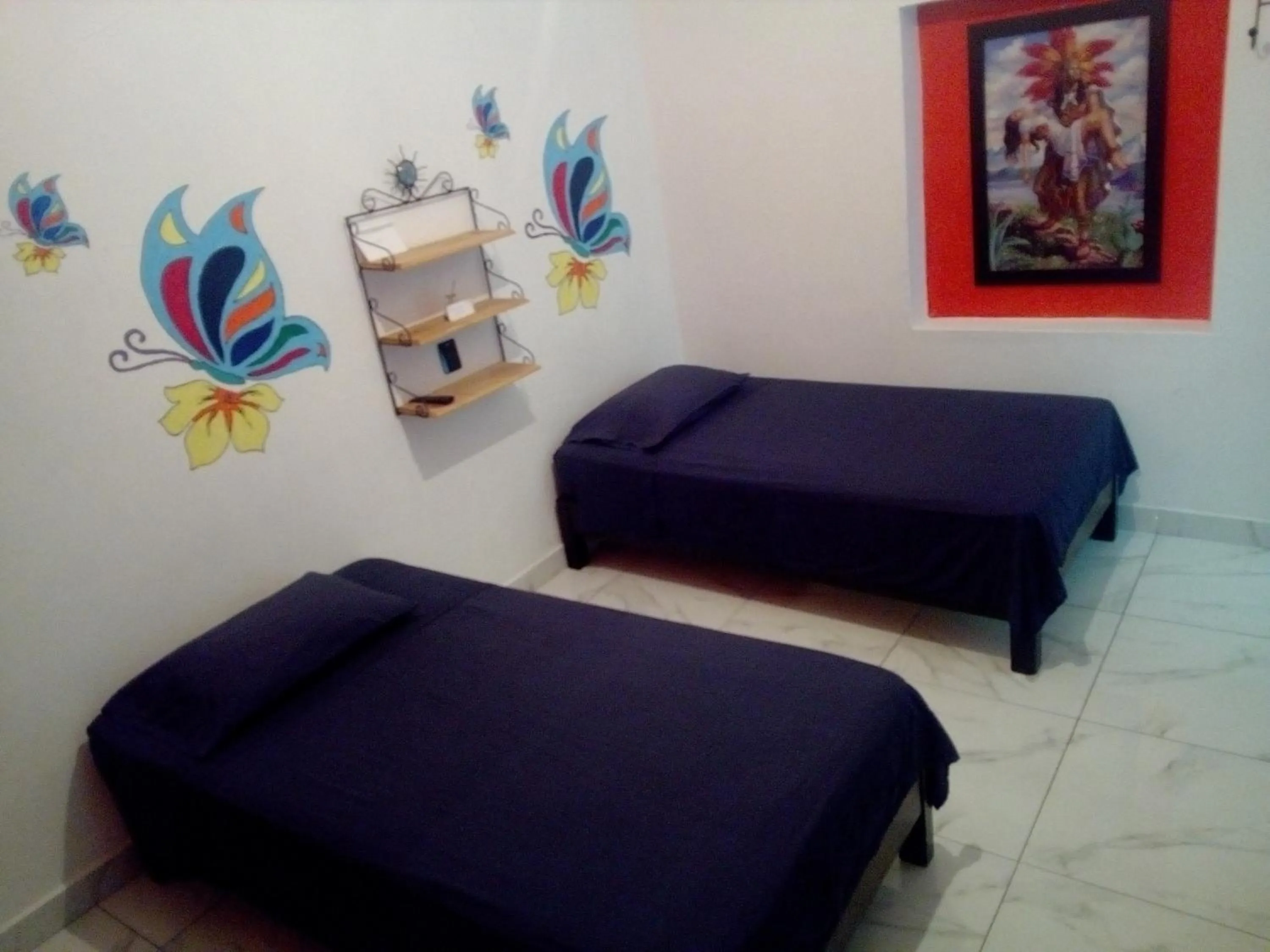 Bed in Casa Santuario Hotel Boutique