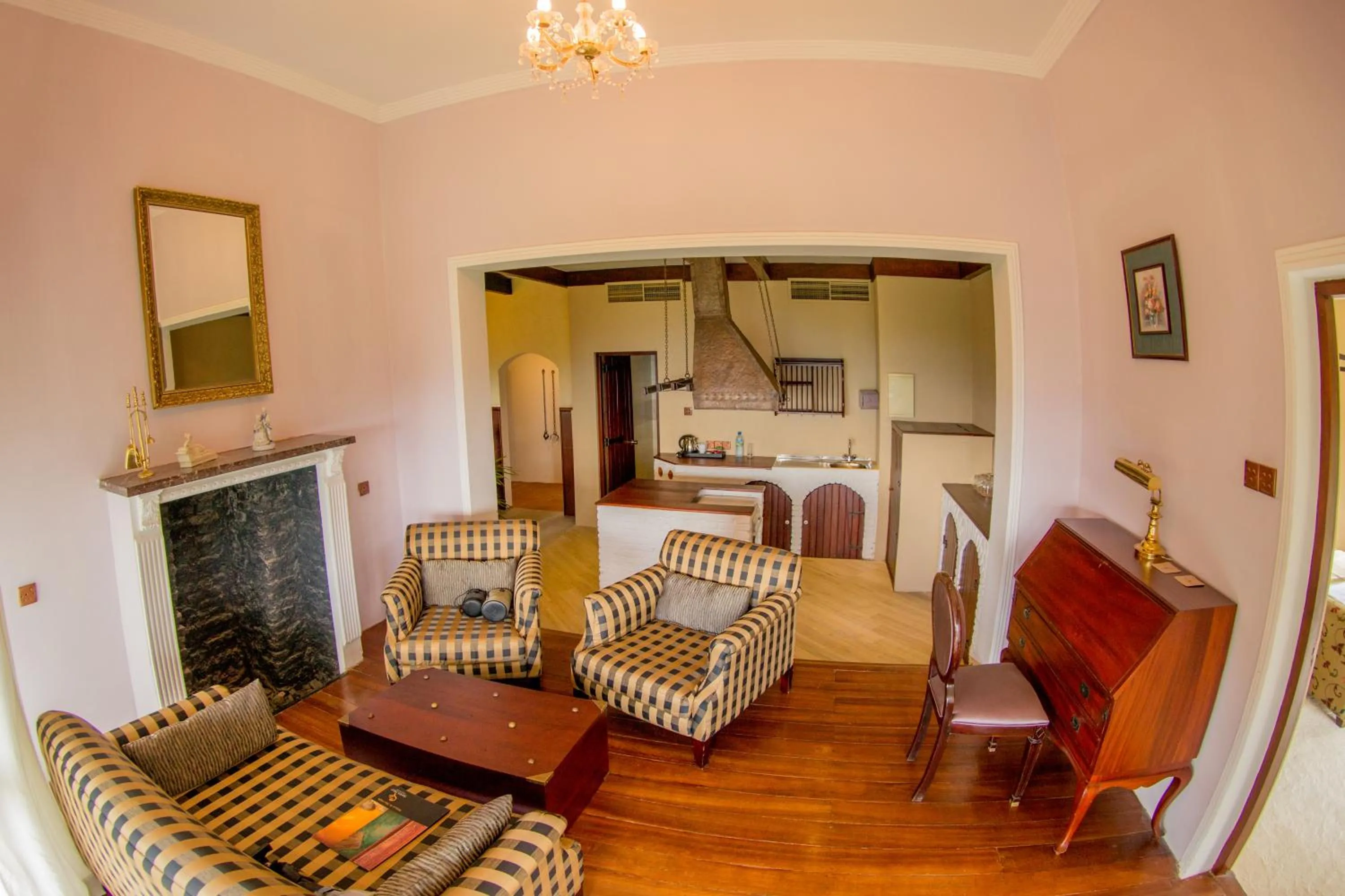 Living room in Hunas Falls