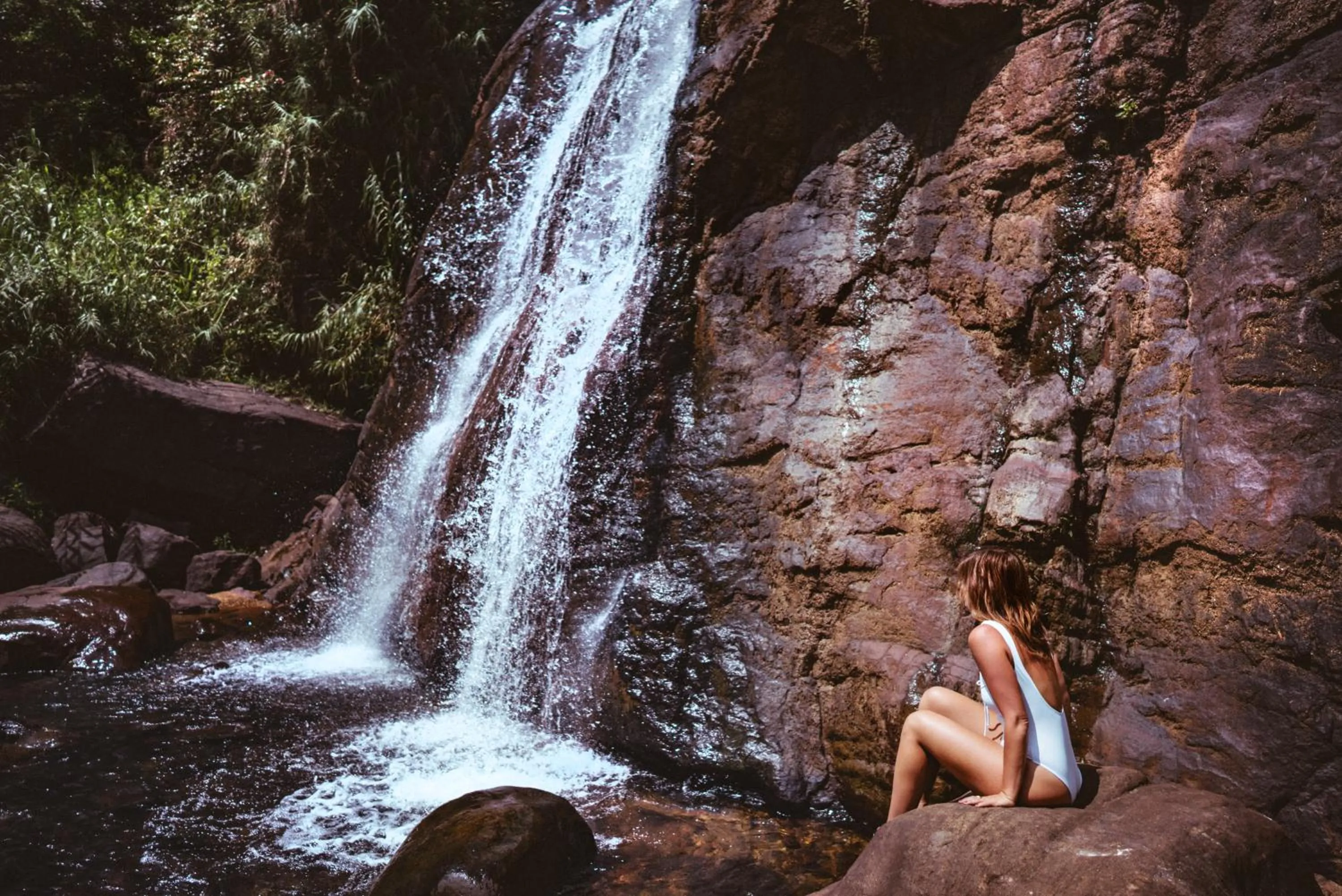 Natural landscape in Hunas Falls