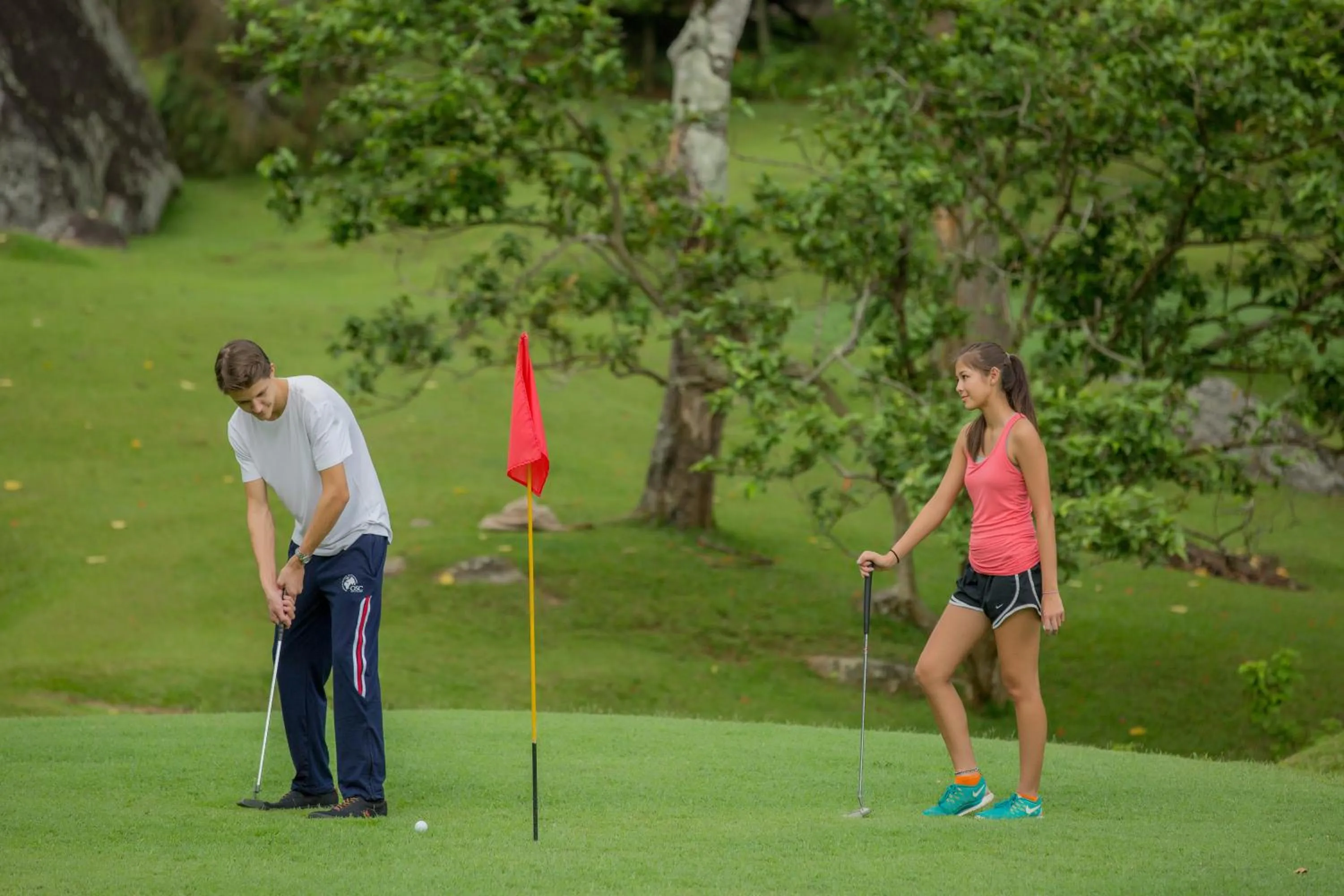 Golfcourse in Hunas Falls