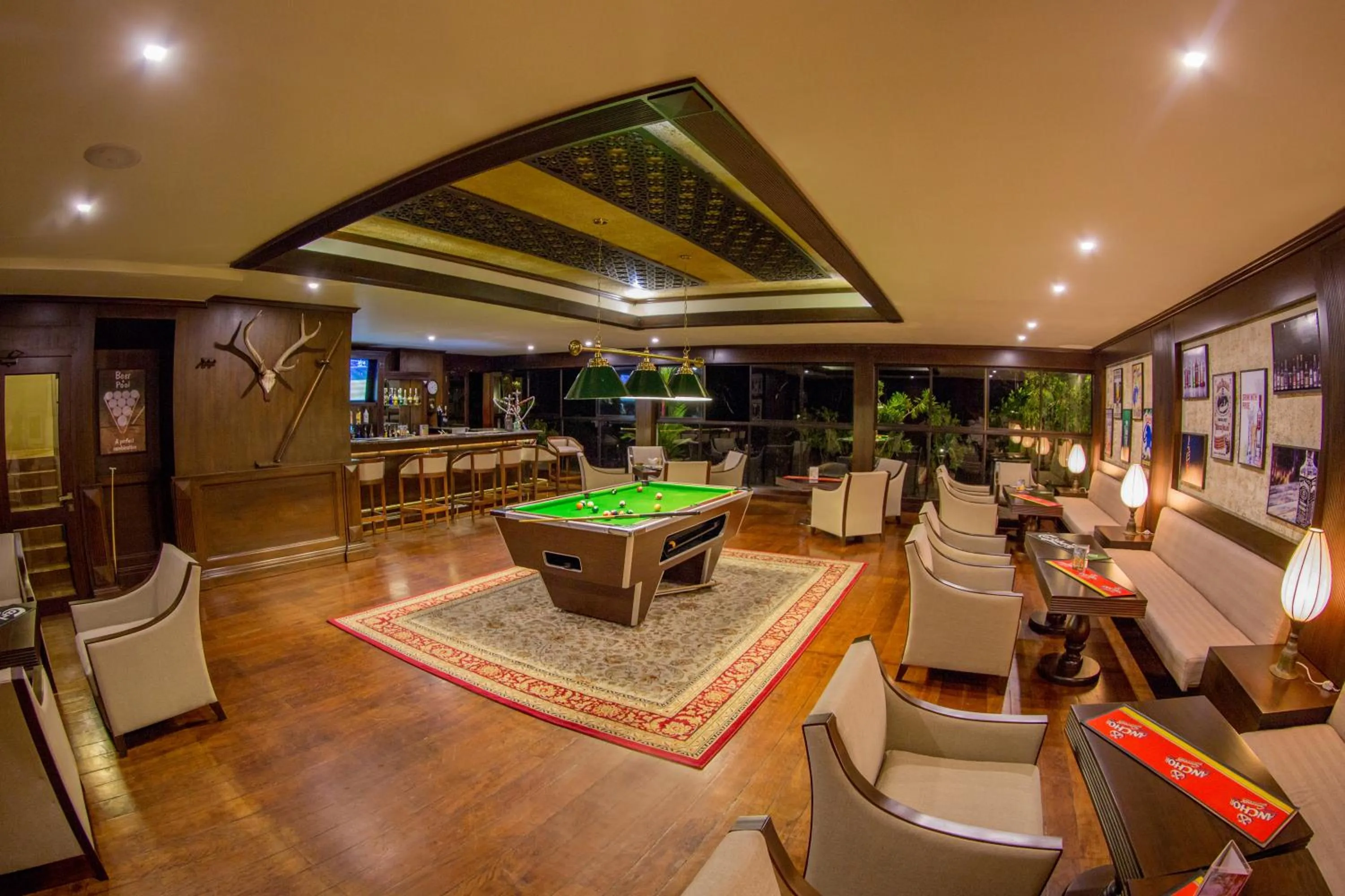 Lounge or bar in Hunas Falls