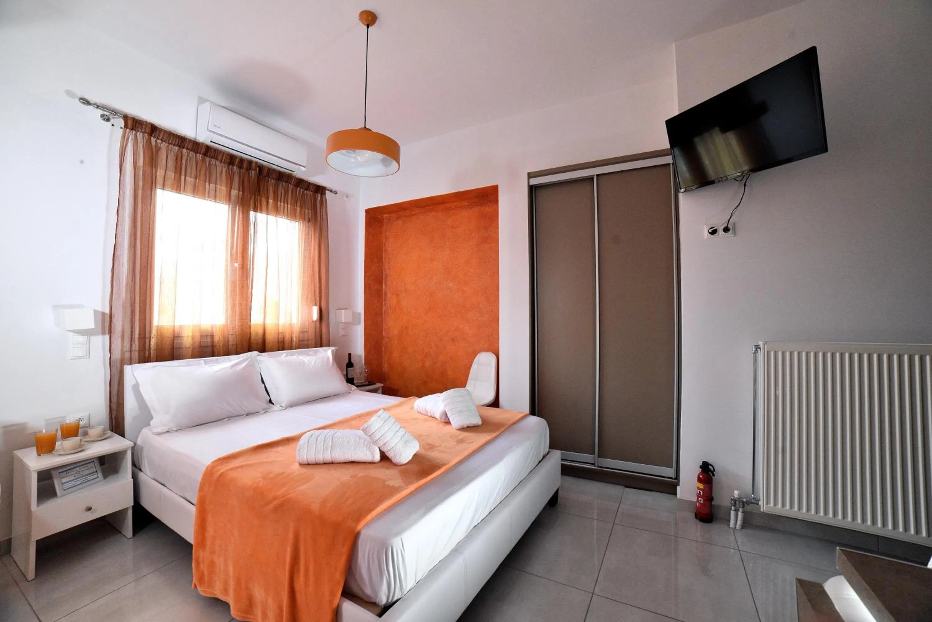Bed in Central Athens Studios