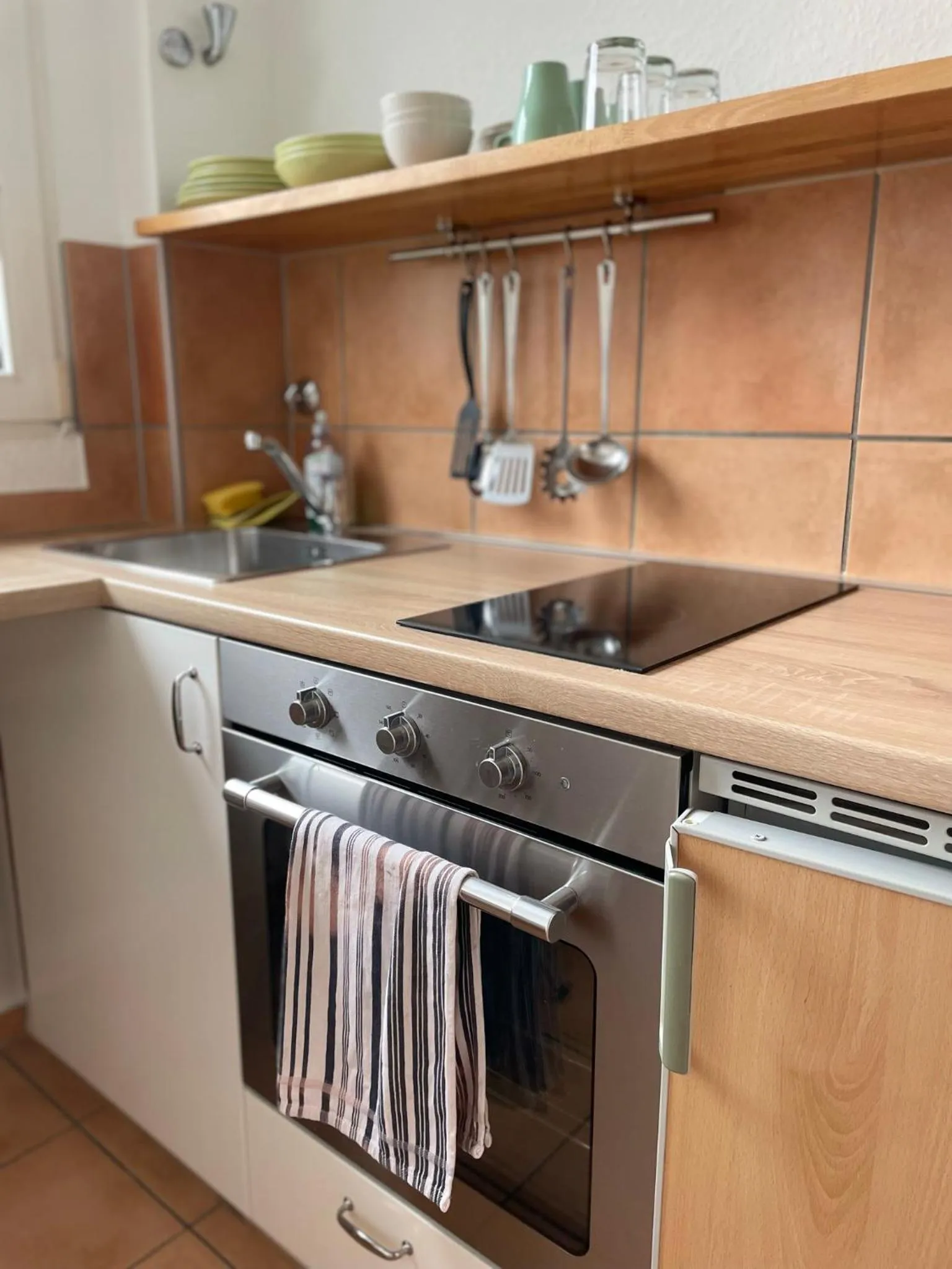 Kitchen or kitchenette in Apartmenthaus Sonnen