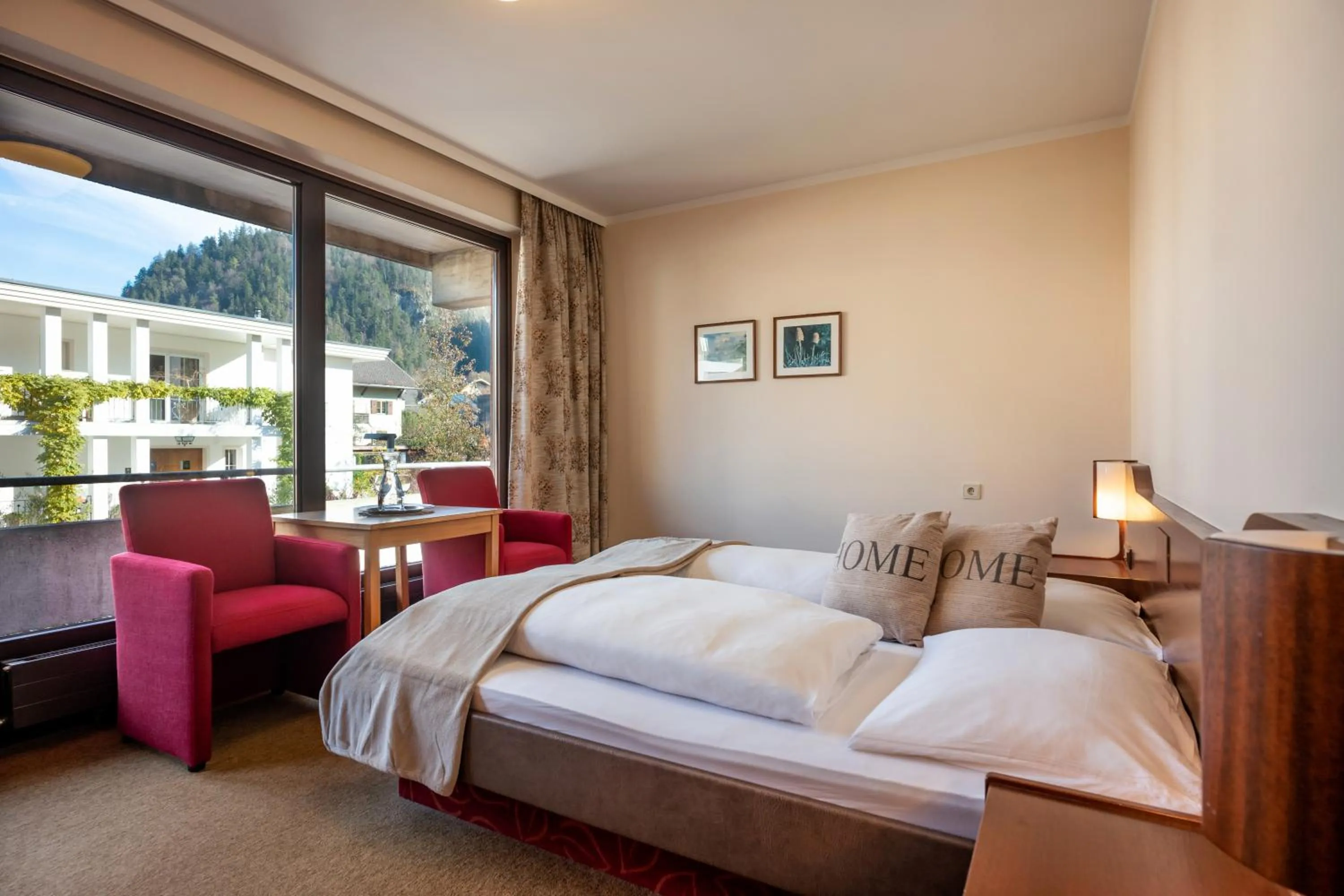 Bed in Aparthotel Andreas Hofer