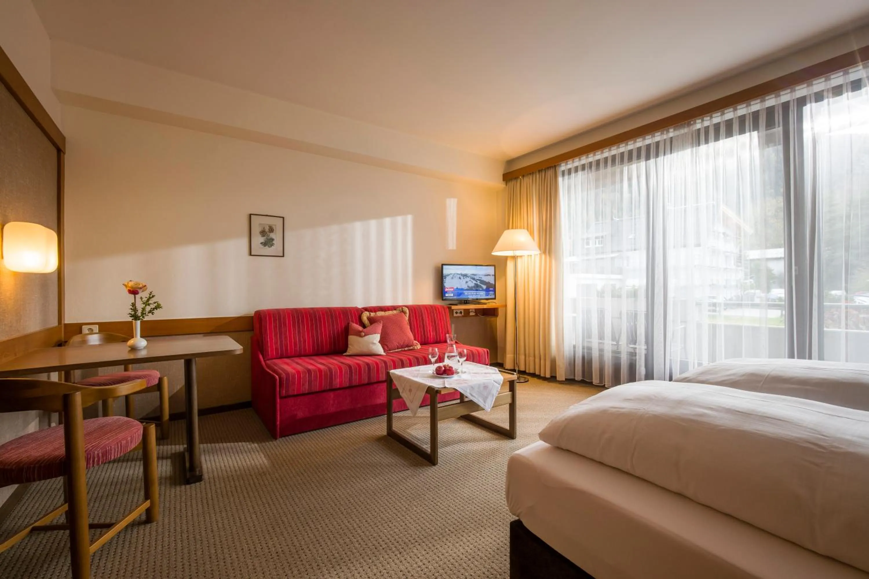 Bedroom, Bed in Aparthotel Andreas Hofer